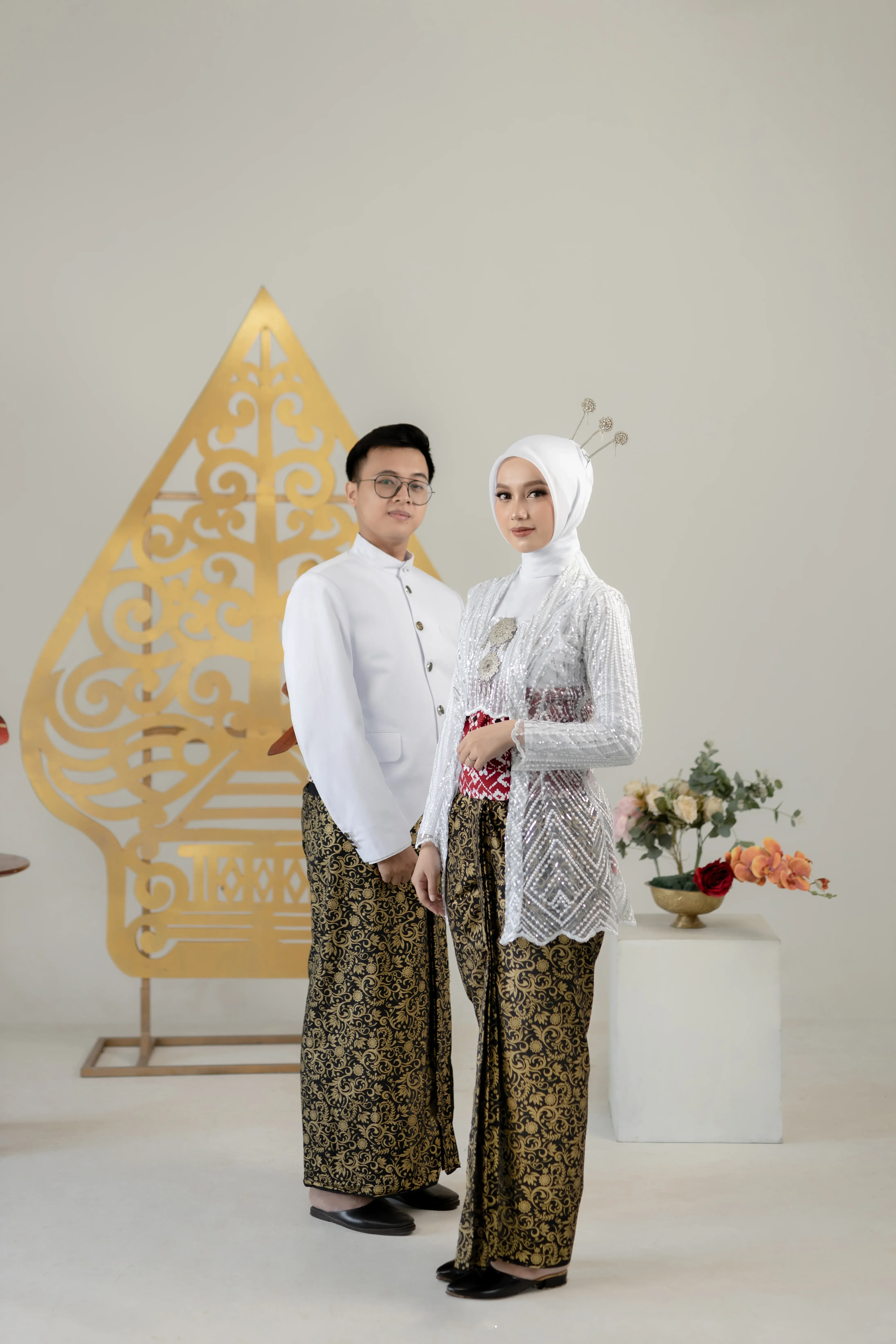 Kebaya Kirani Putih Mitoni