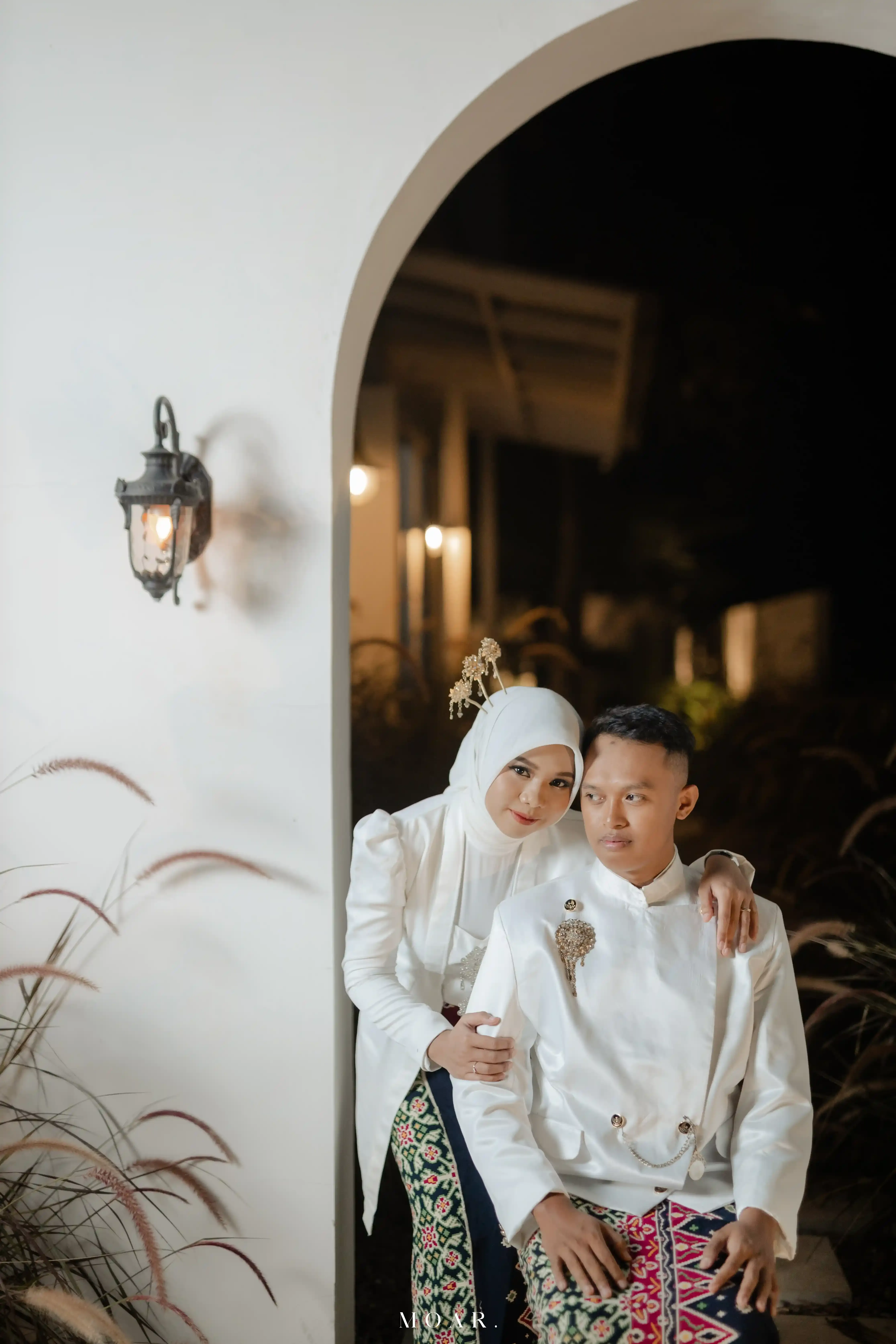 Putih Lengan Puff - 10