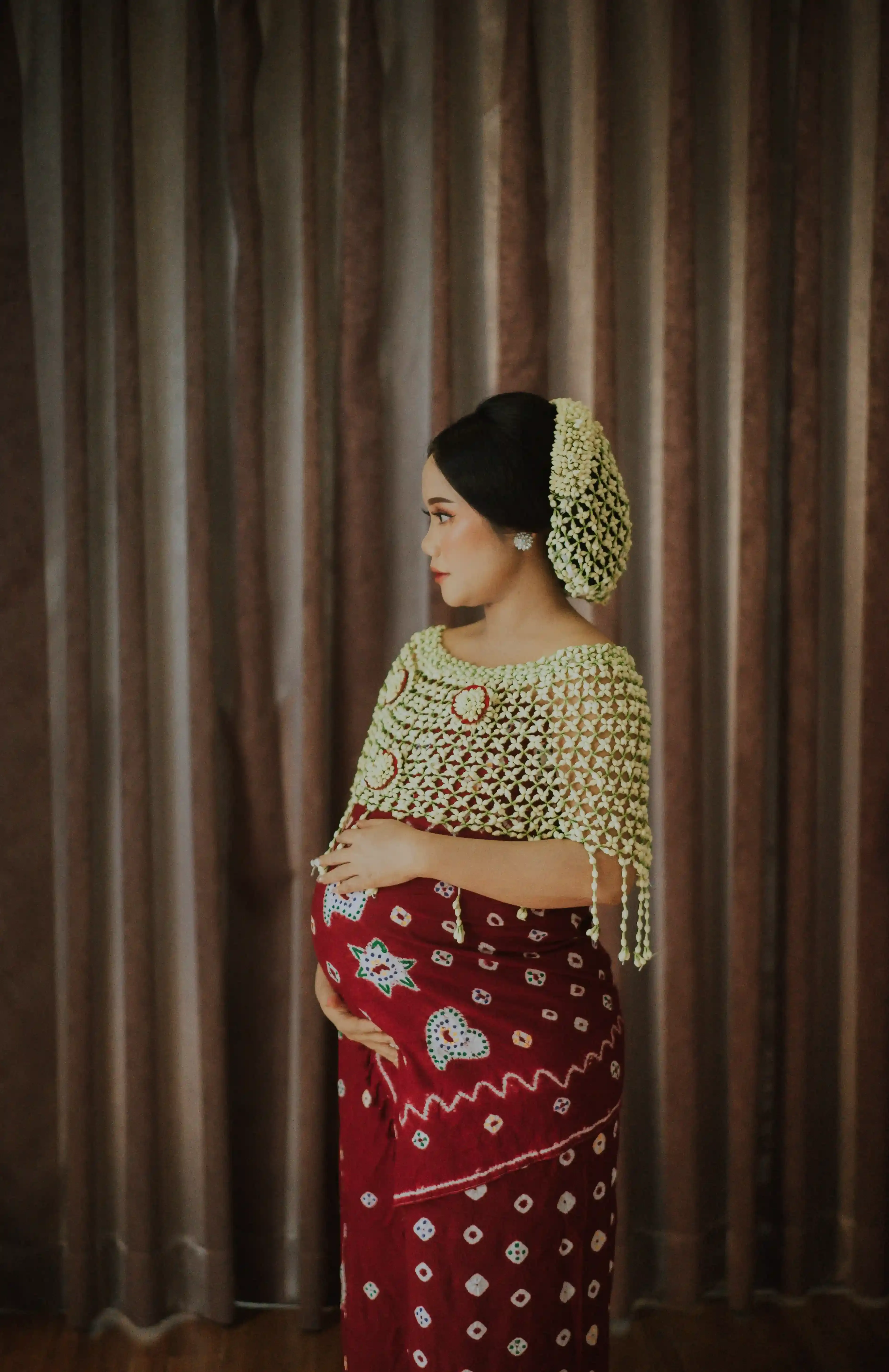 Kain siraman merah mb tka  - 1