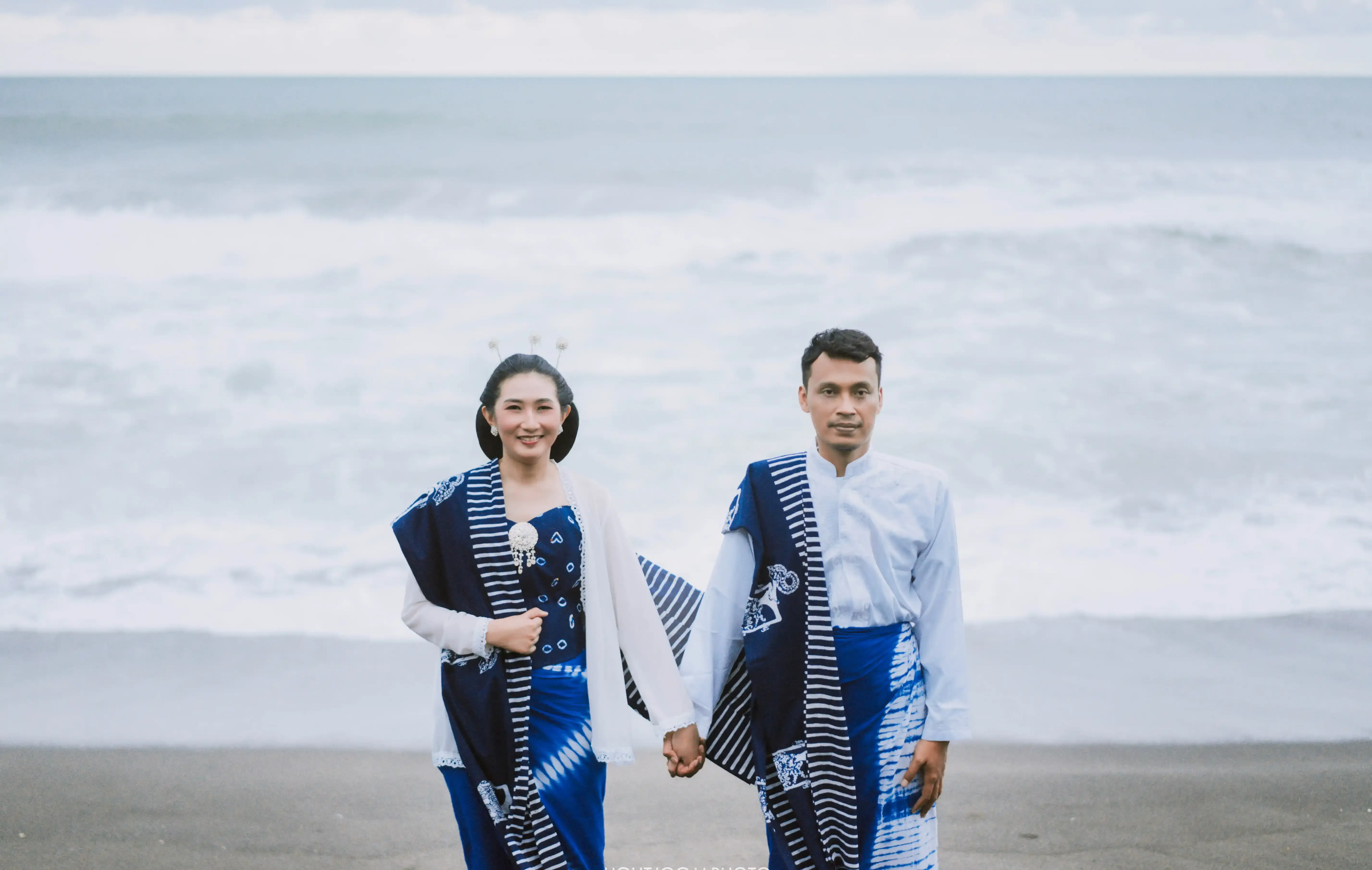 jumputan biru navy - 3