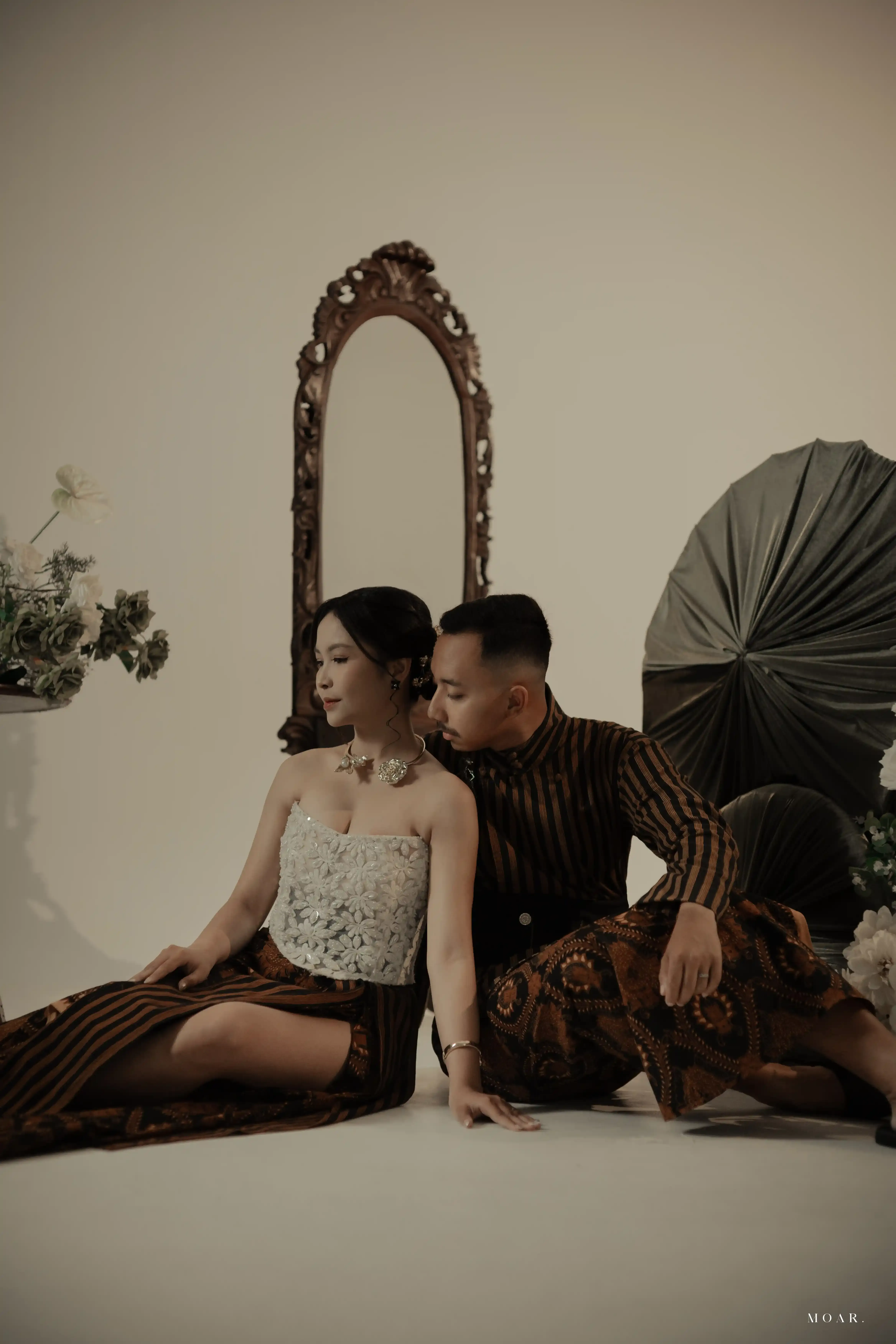 1 Amreta - Putih payet - 3