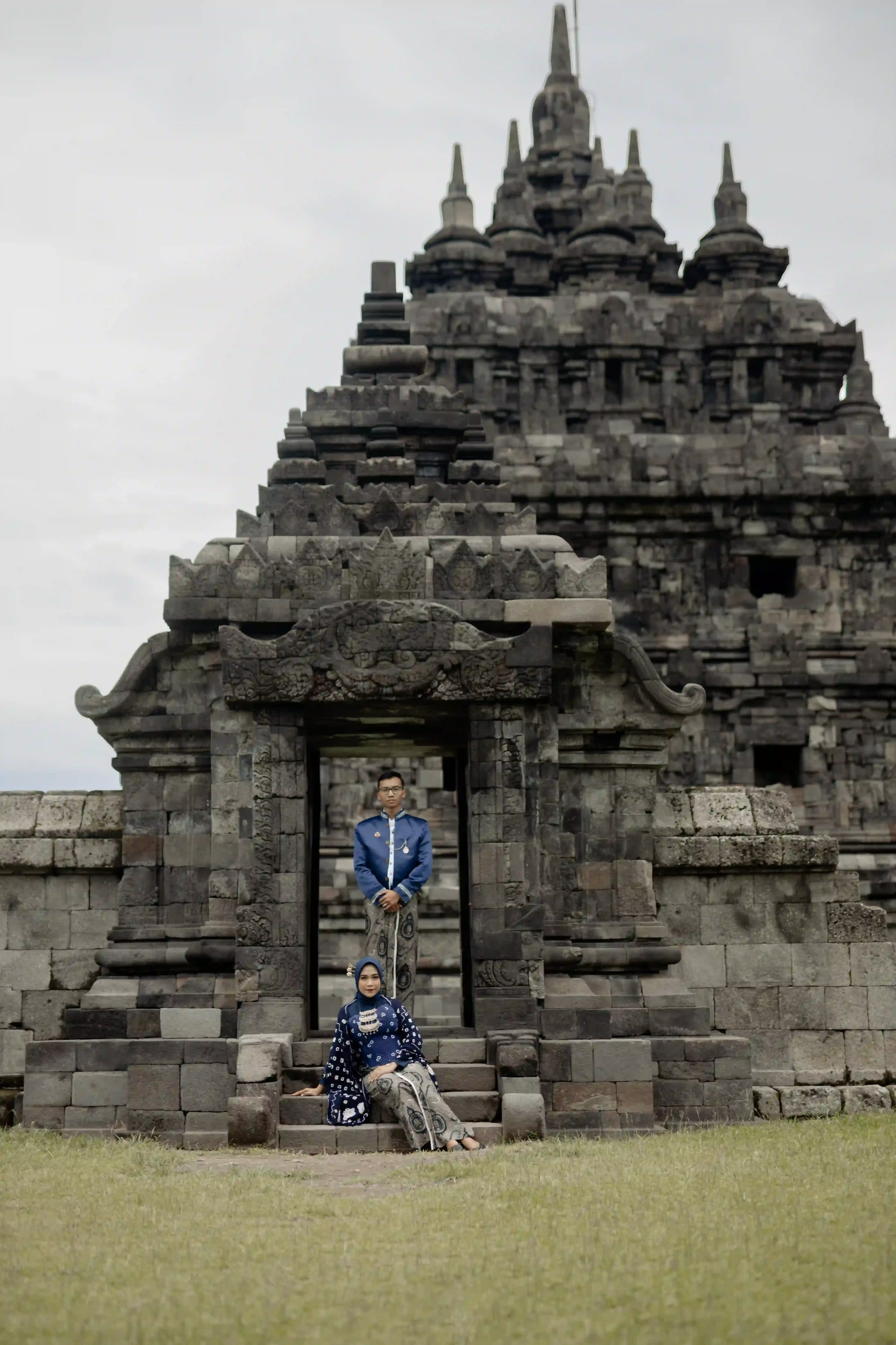 Solo Hewes Beskap Biru - 3