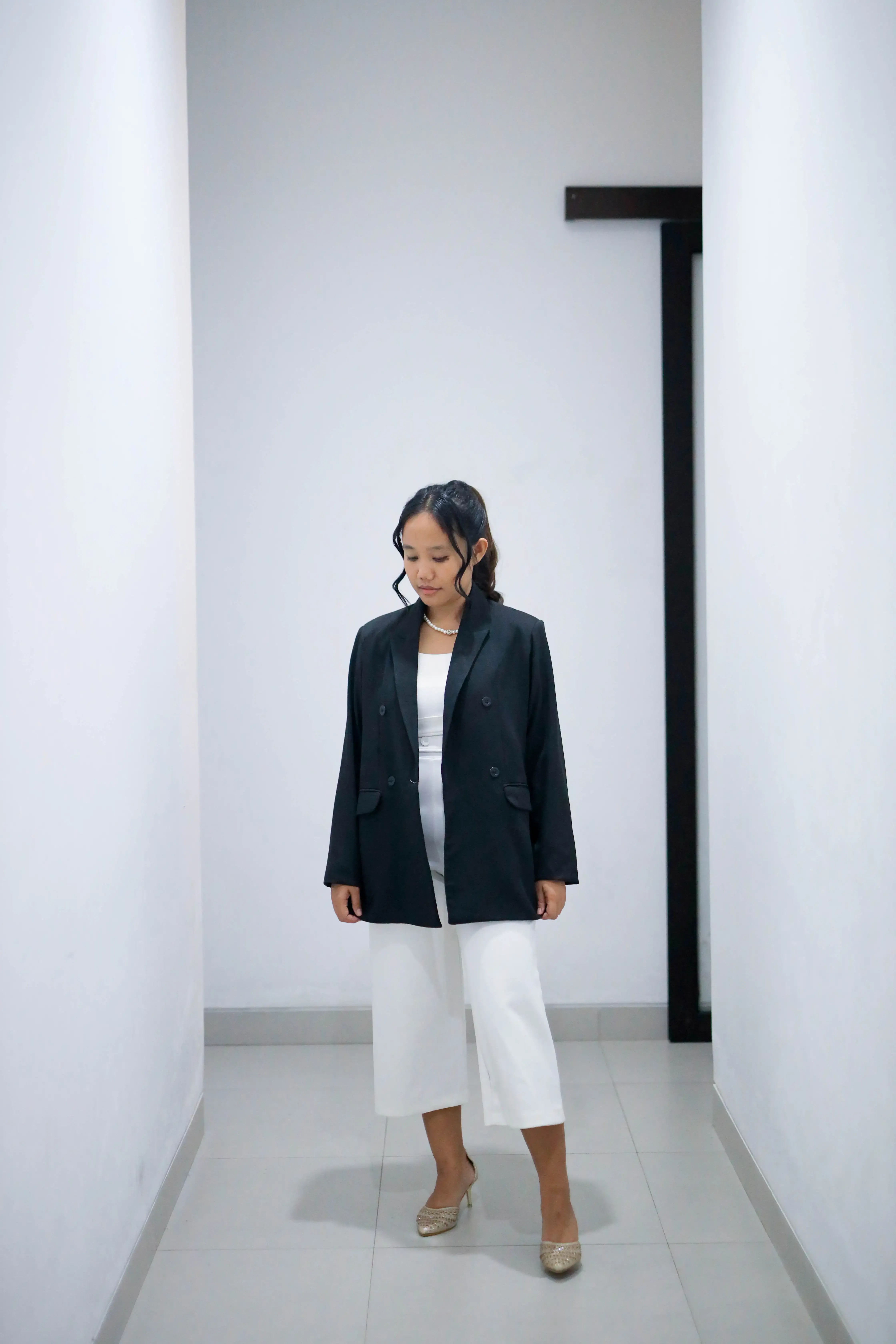 Woman suit / Jas Wanita Casual - Black - 1