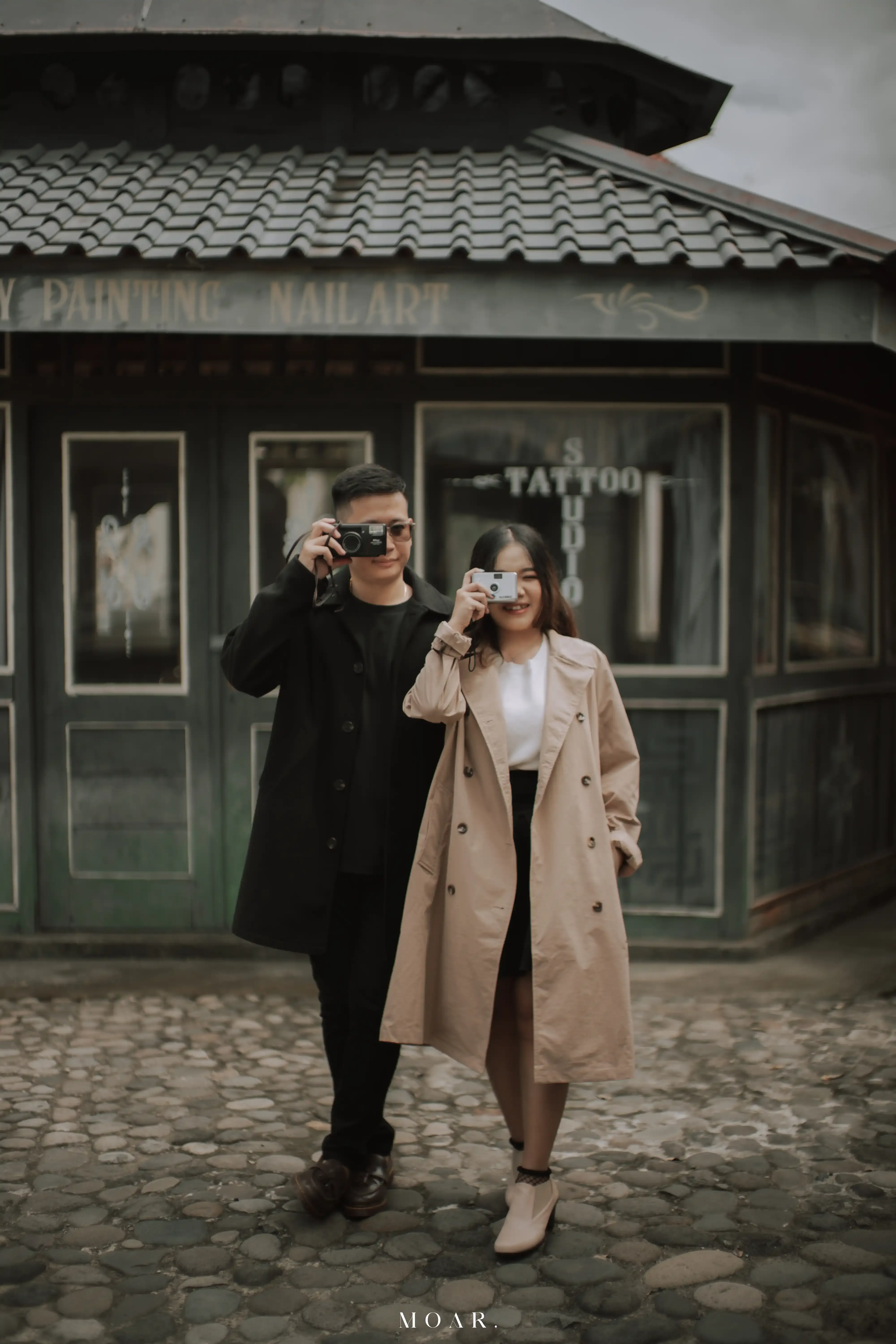 Black Coat - Wool - 7