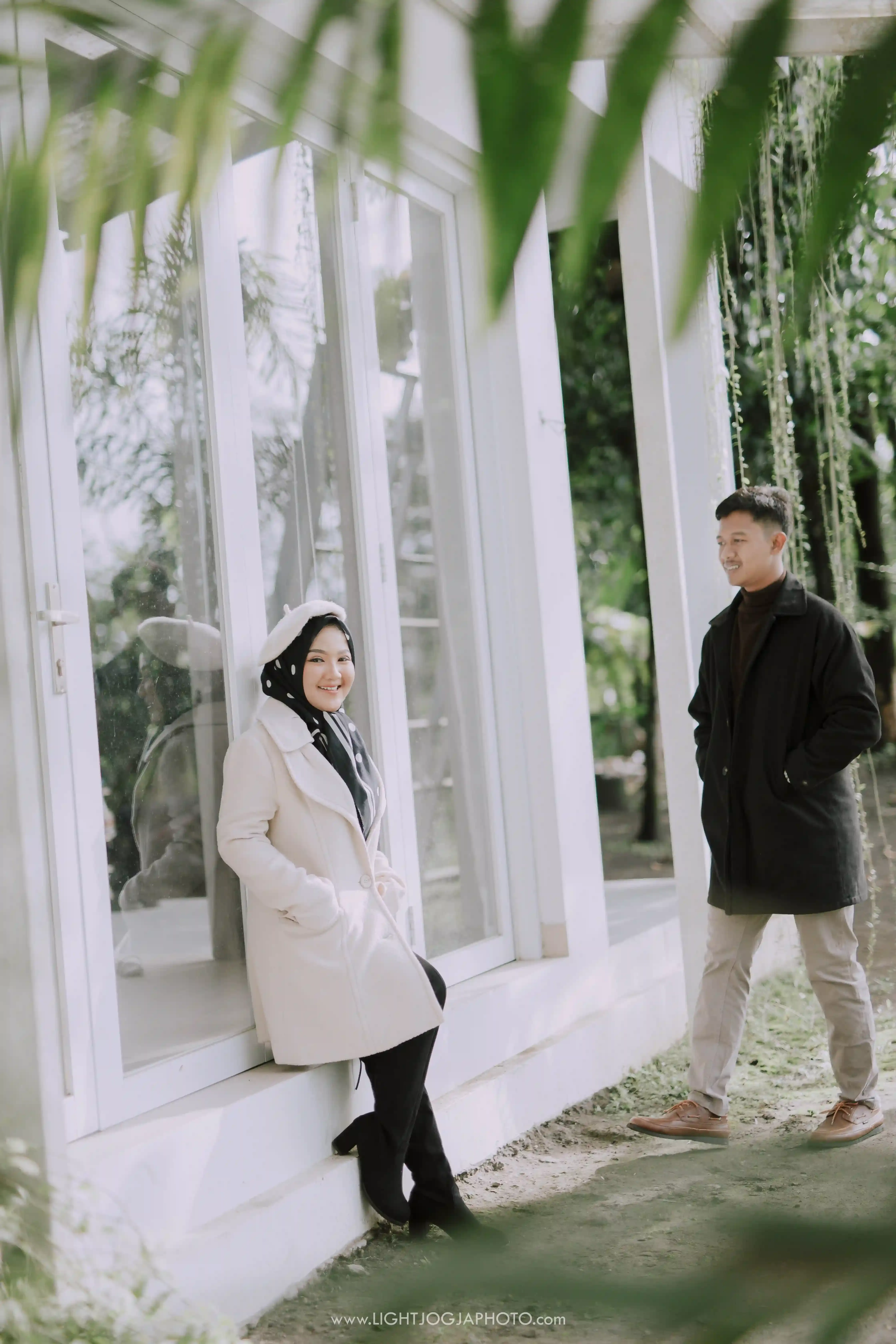 Ivory coat - wool - 4
