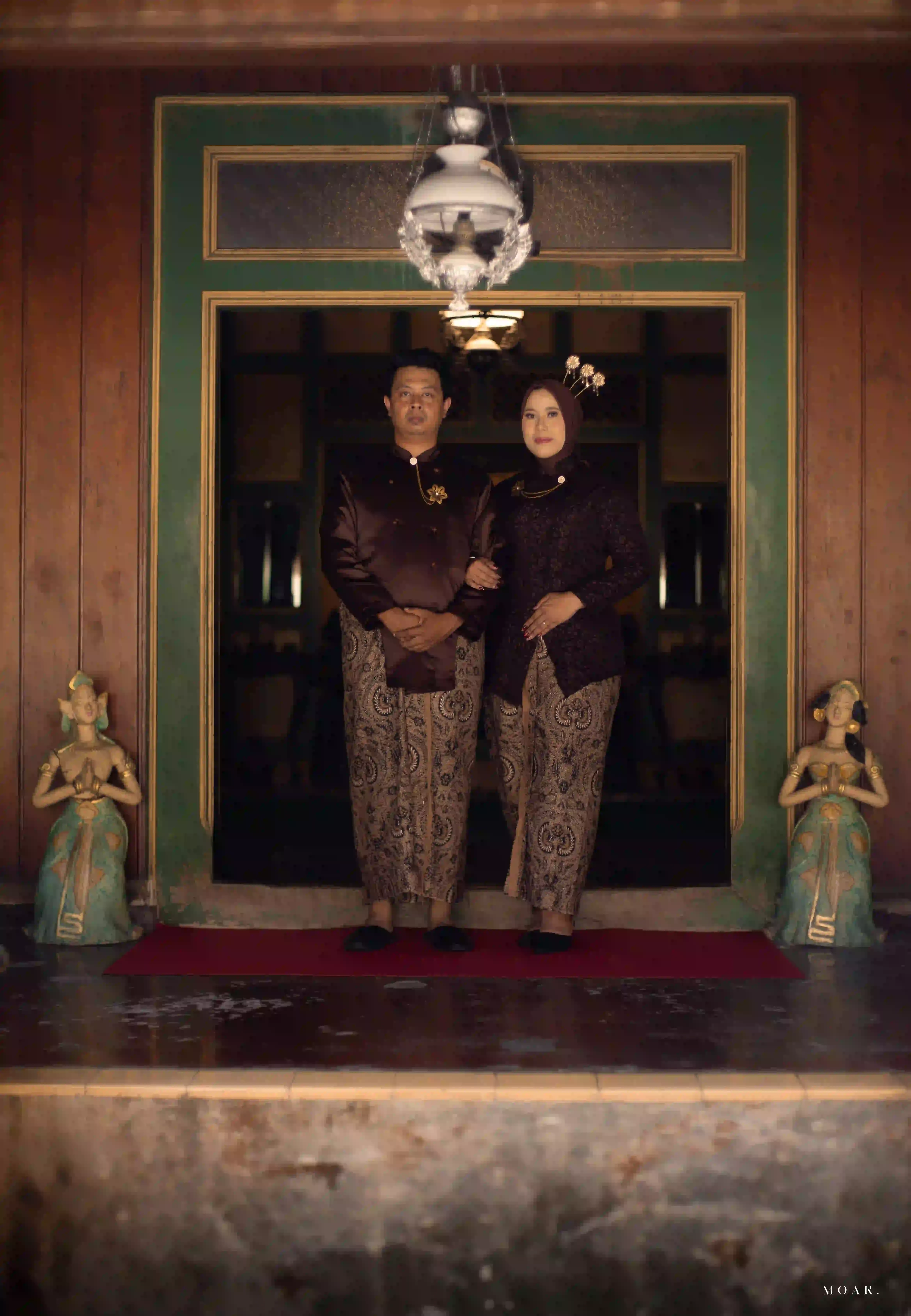 Jarik Klasik | Coklat - Babon Angrem  [2 jarik] - 1