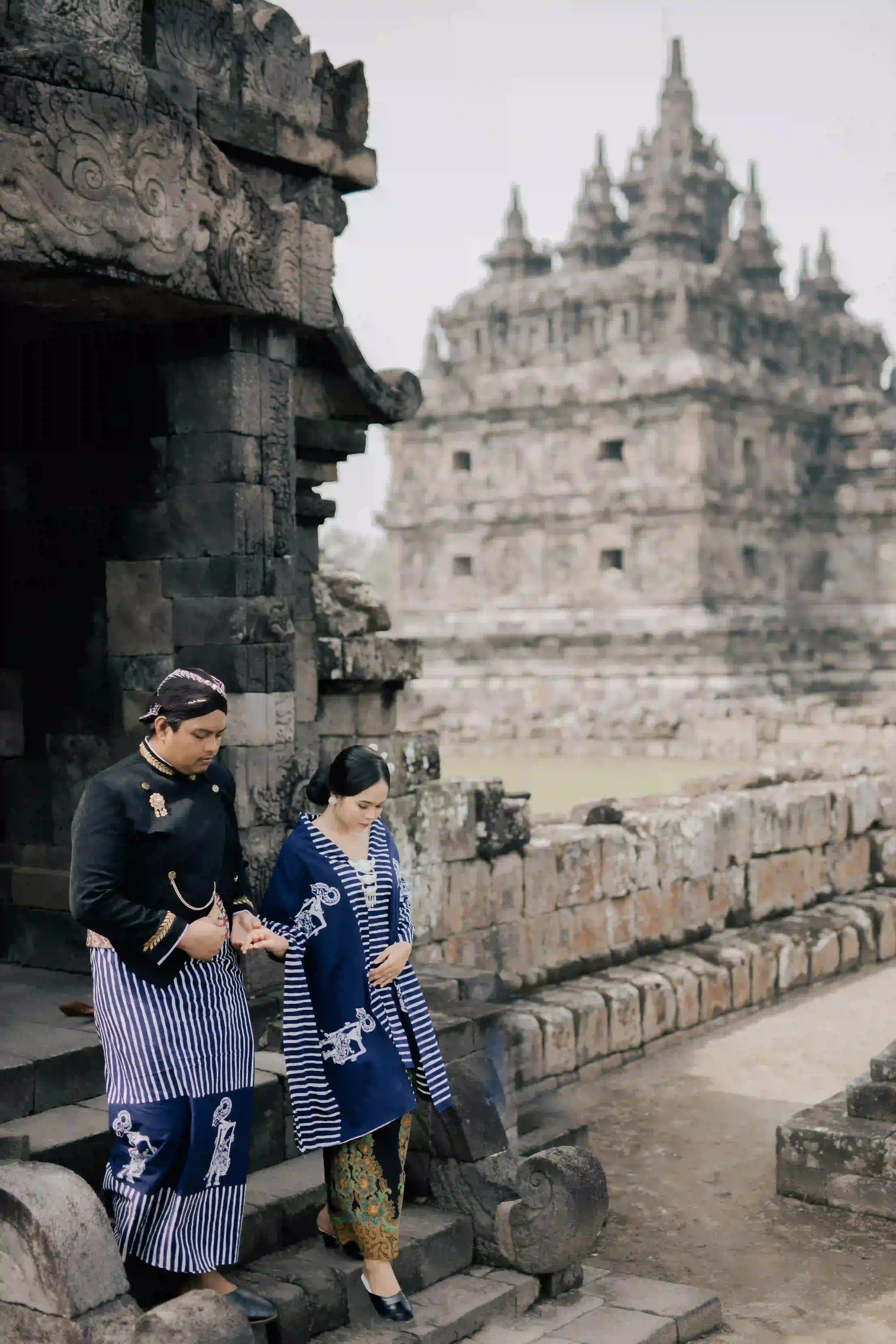 Jarik Kontemporer - Biru - Wayang Adipati - 2