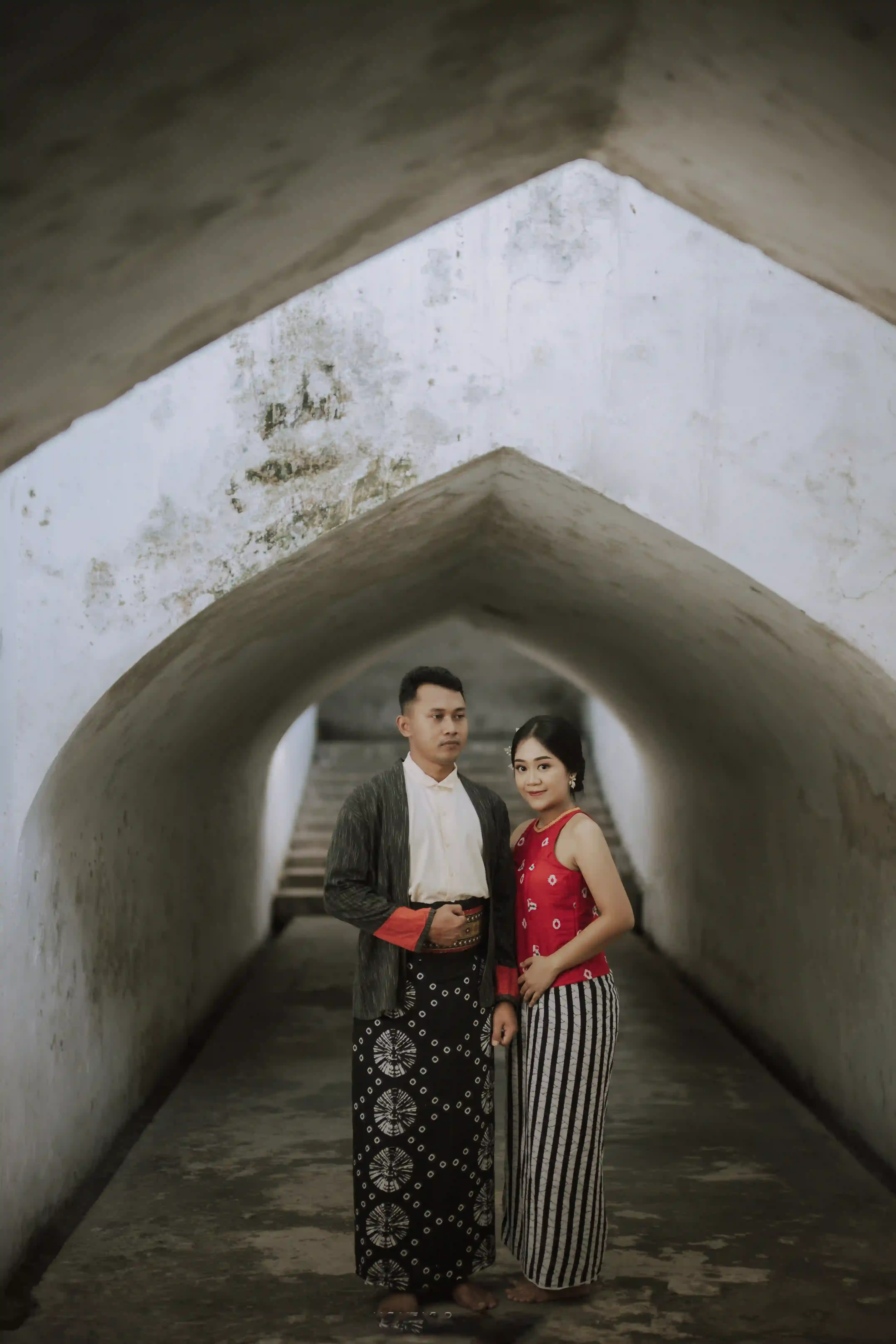 Jarik Kontemporer - Hitam - Jumputan - 2