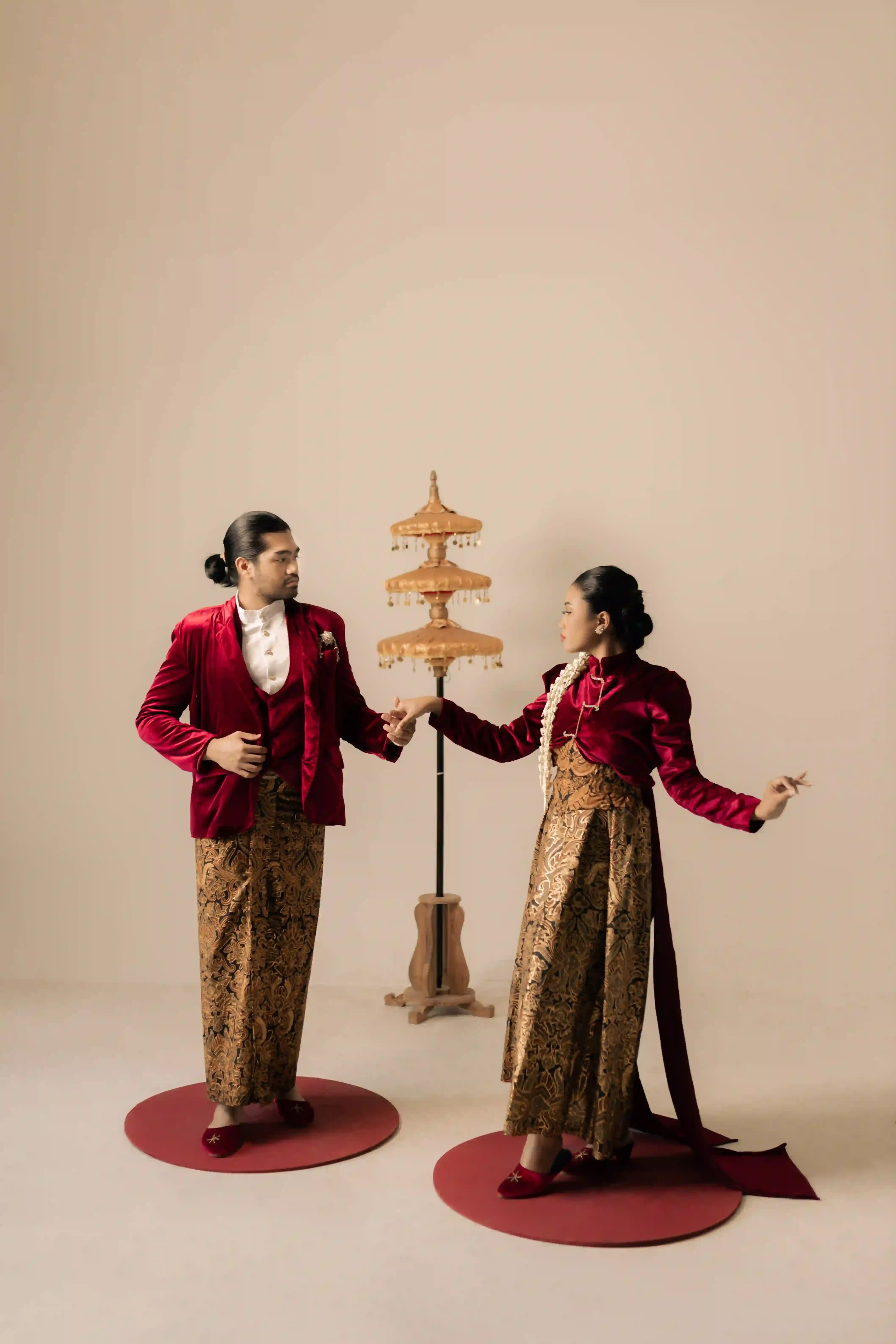Beskap Kontemporer | Abrit (Maroon) - Sadewa - 1