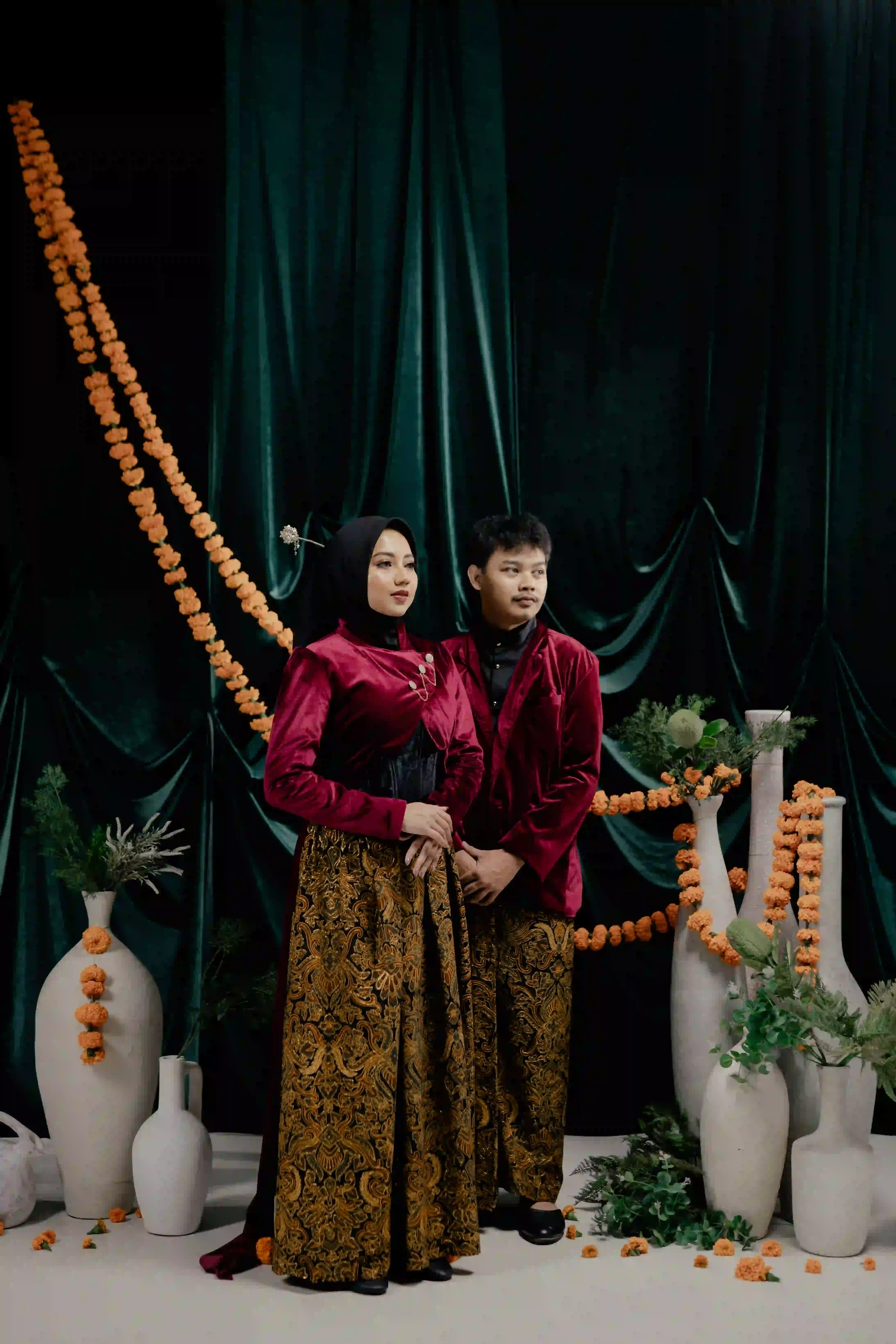Beskap Kontemporer | Abrit (Maroon) - Sadewa - 3