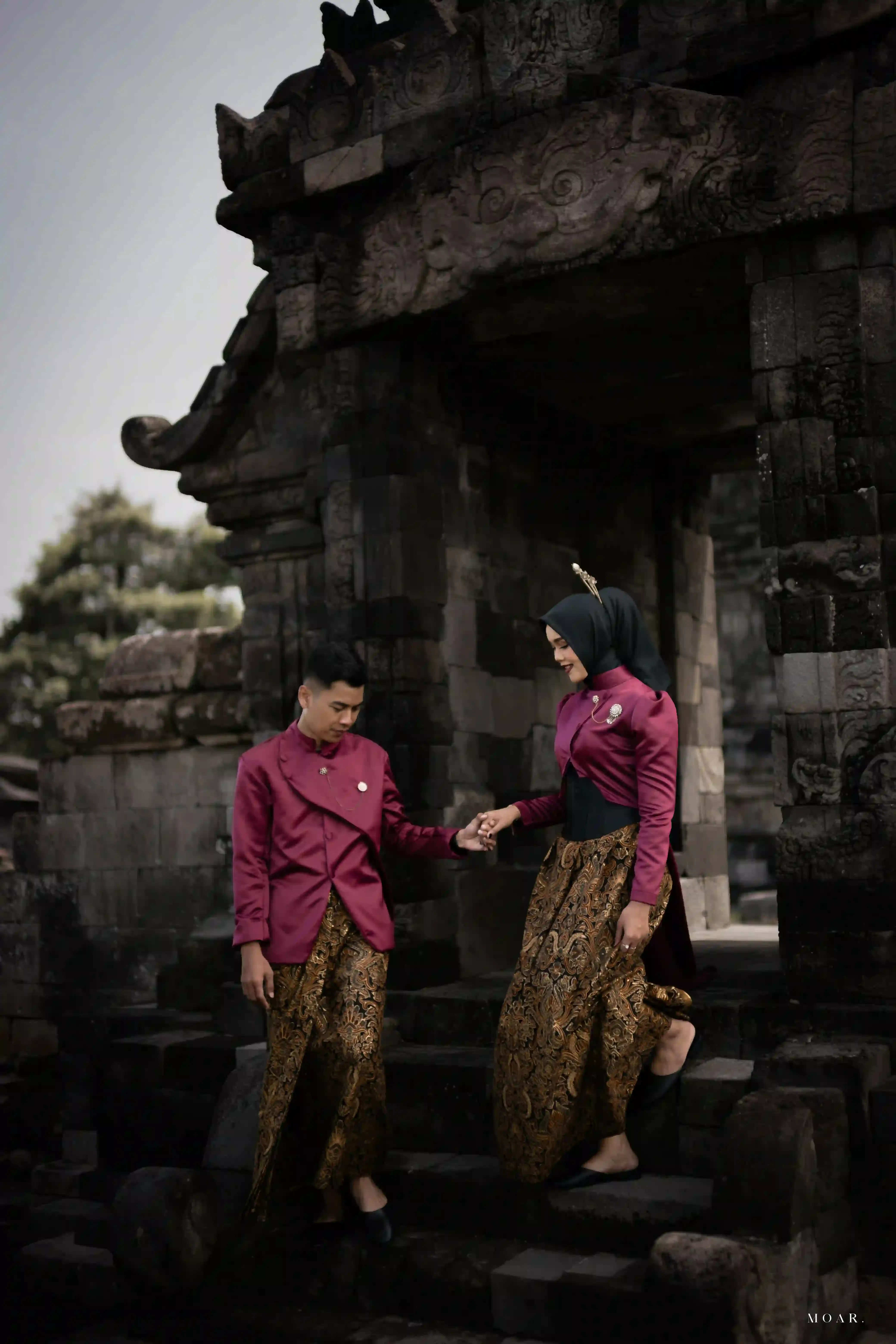 Beskap Kontemporer | Abrit (Maroon) - Nayoga - 2