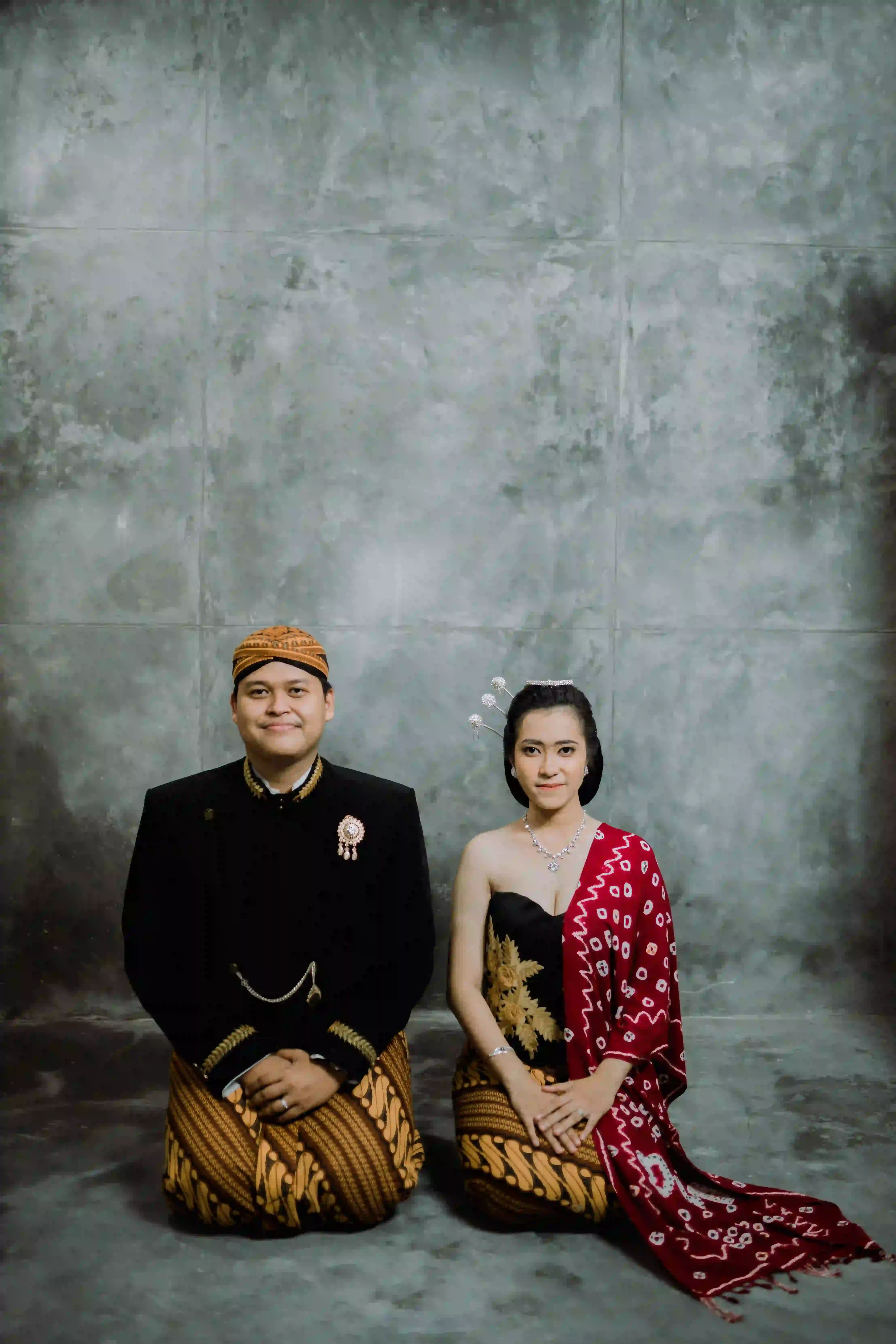Beskap Klasik Solo | Sikepan - Hitam - Bordir | L - 5L - 4