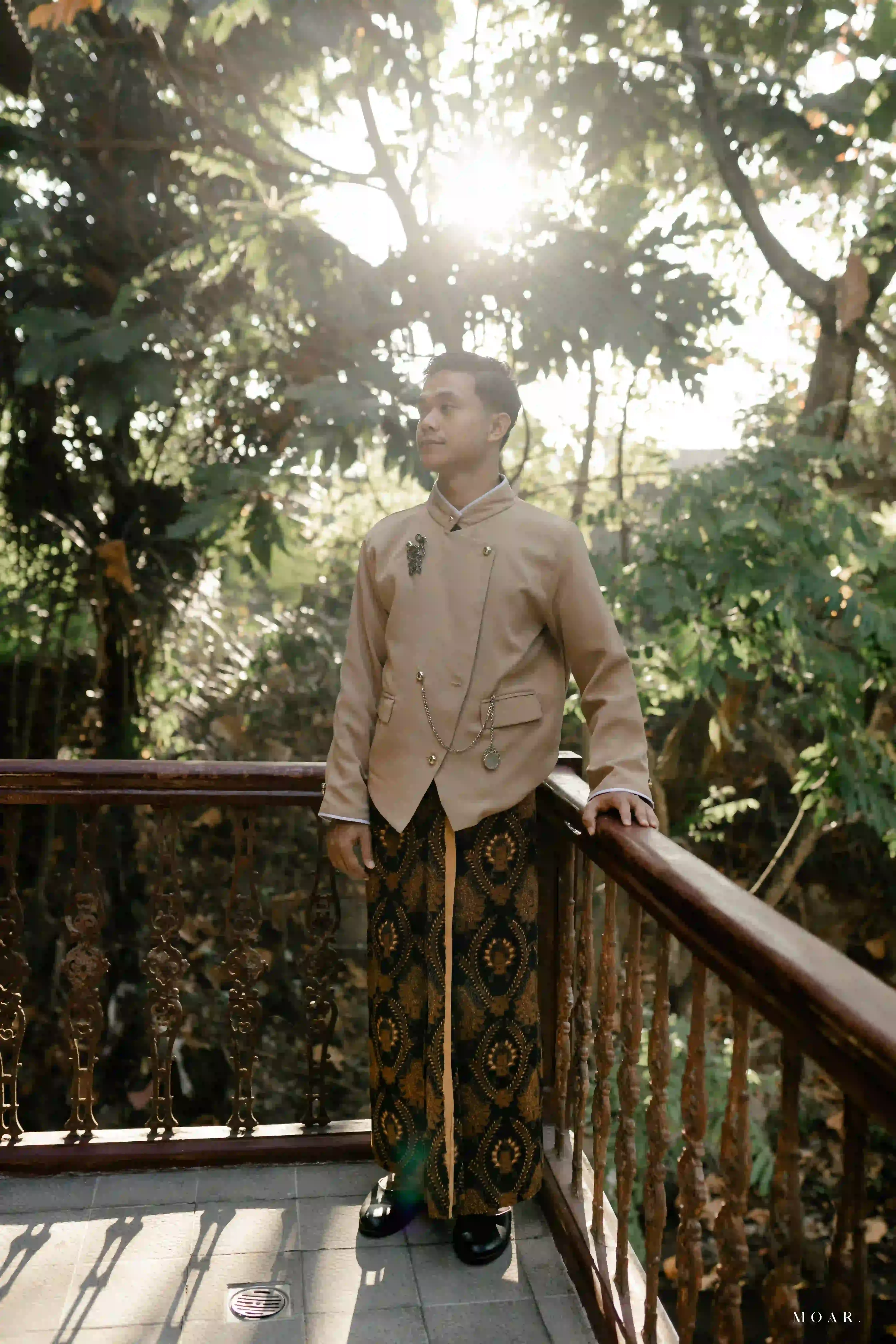 Beskap Klasik Solo | Sikepan - Soft brown - 4