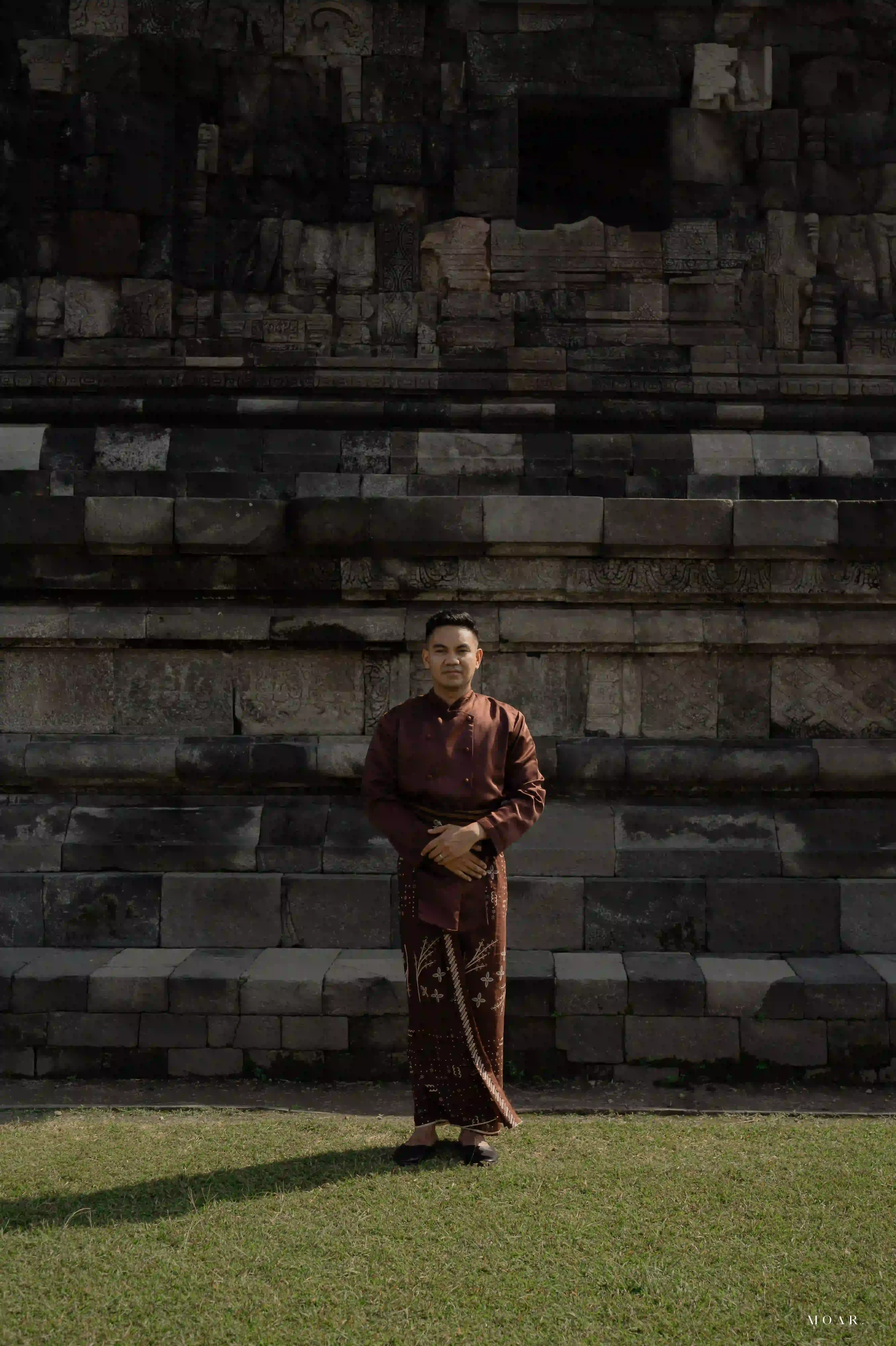 Beskap Kontemporer | Coklat Mahogani | XL - 3