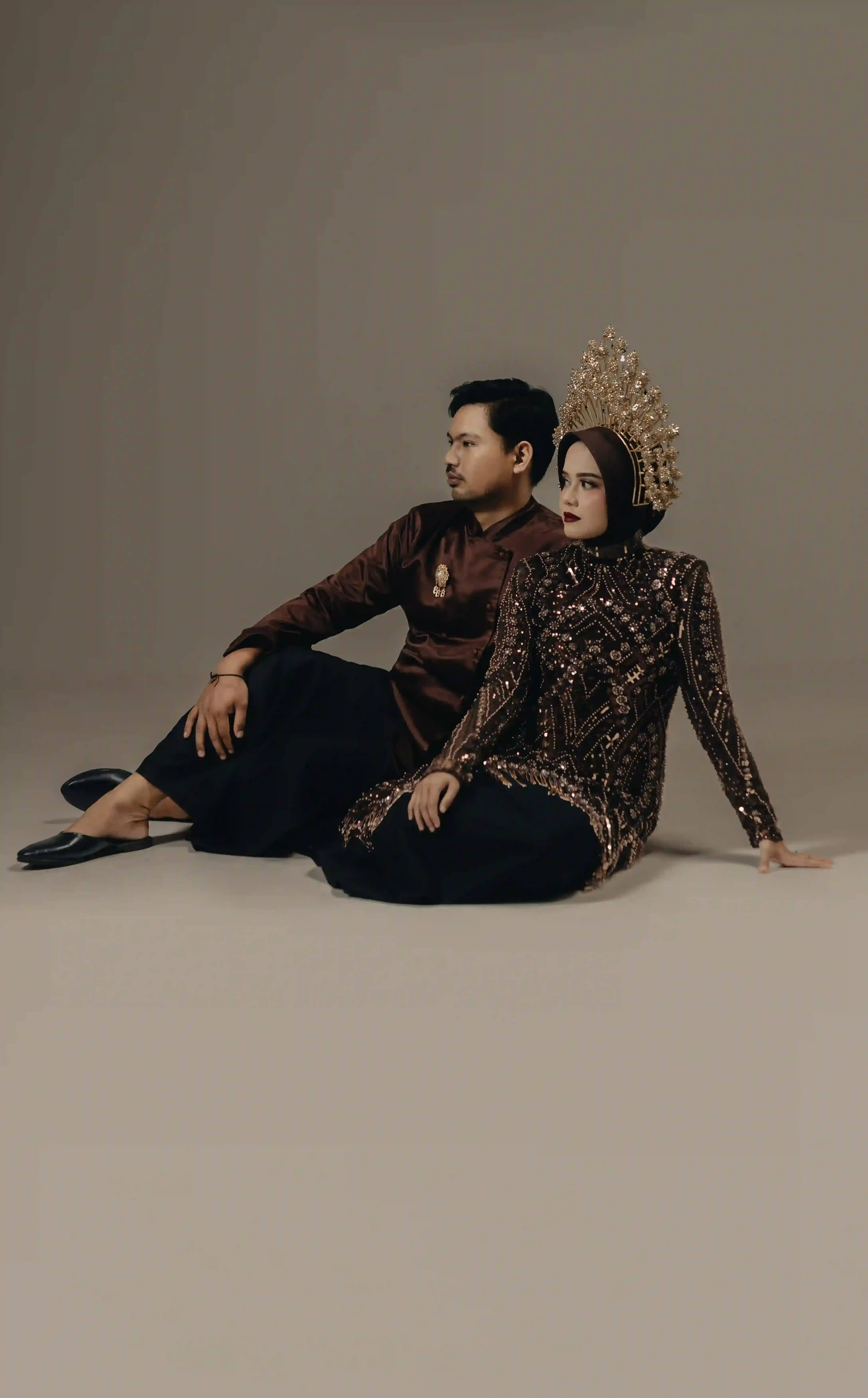 Beskap Kontemporer | Coklat Mahogany | XL - 3