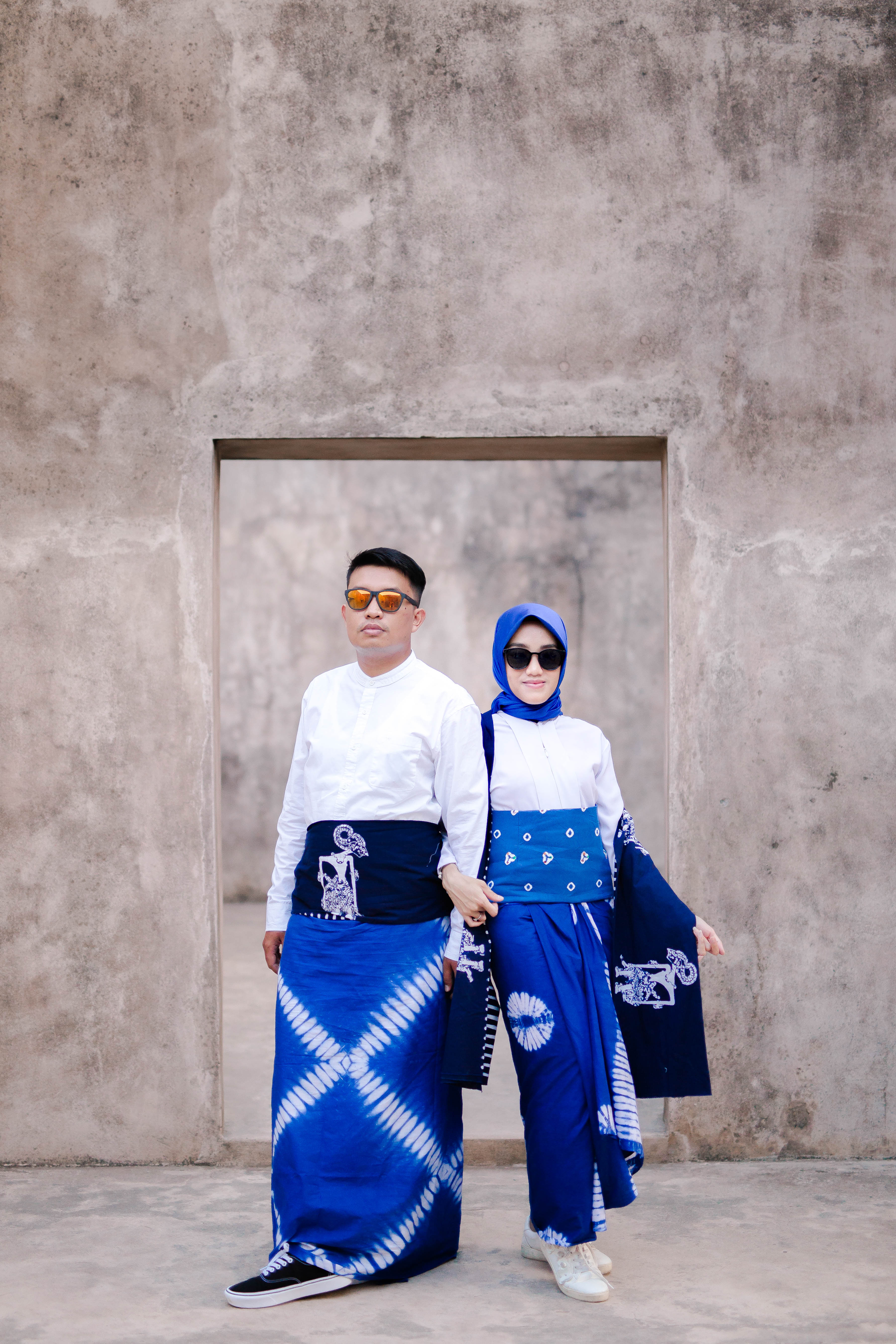 Jarik Kontemporer - Biru - Wayang Adipati - 4