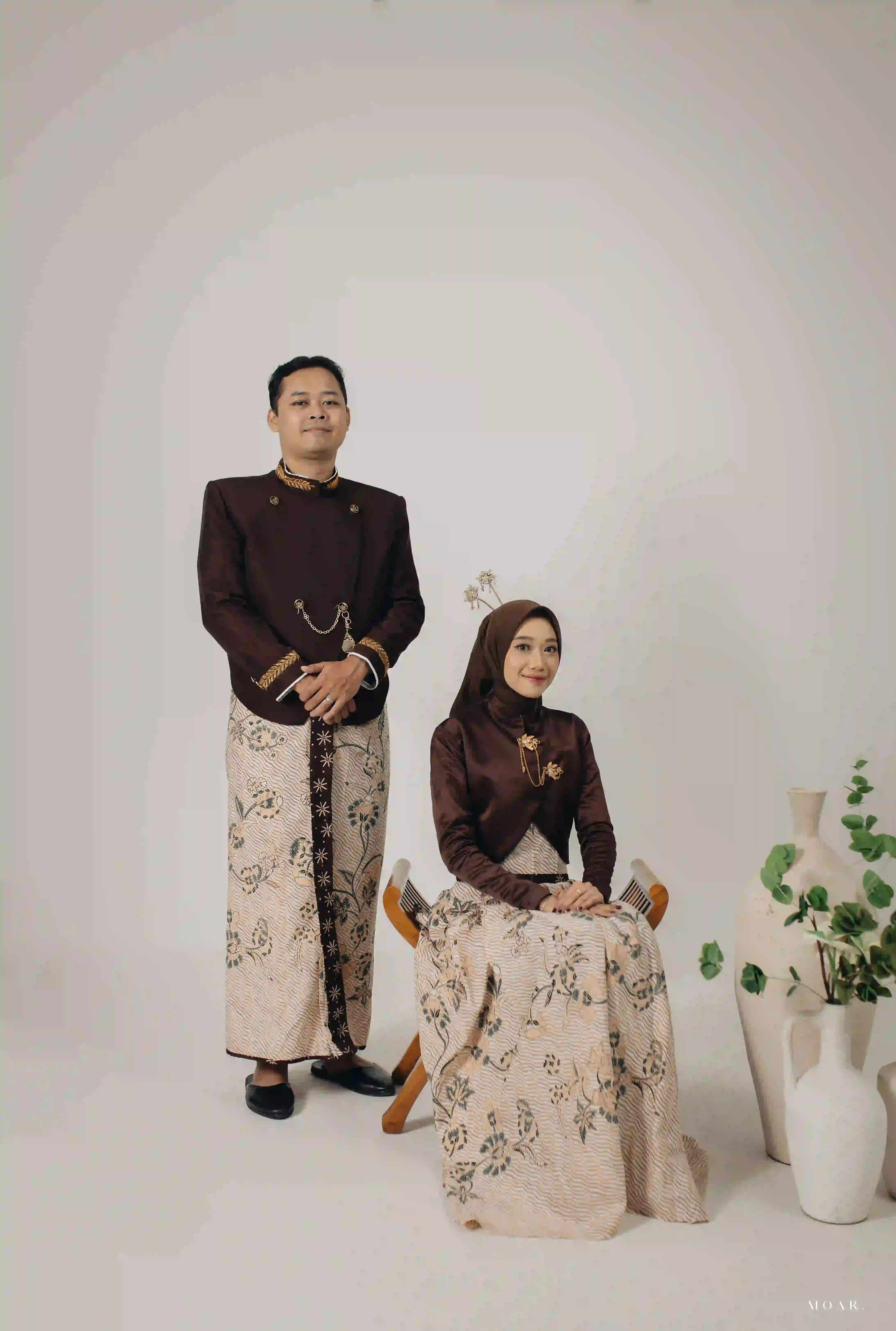 Jarik Kontemporer - Cream - Bunga Kapas