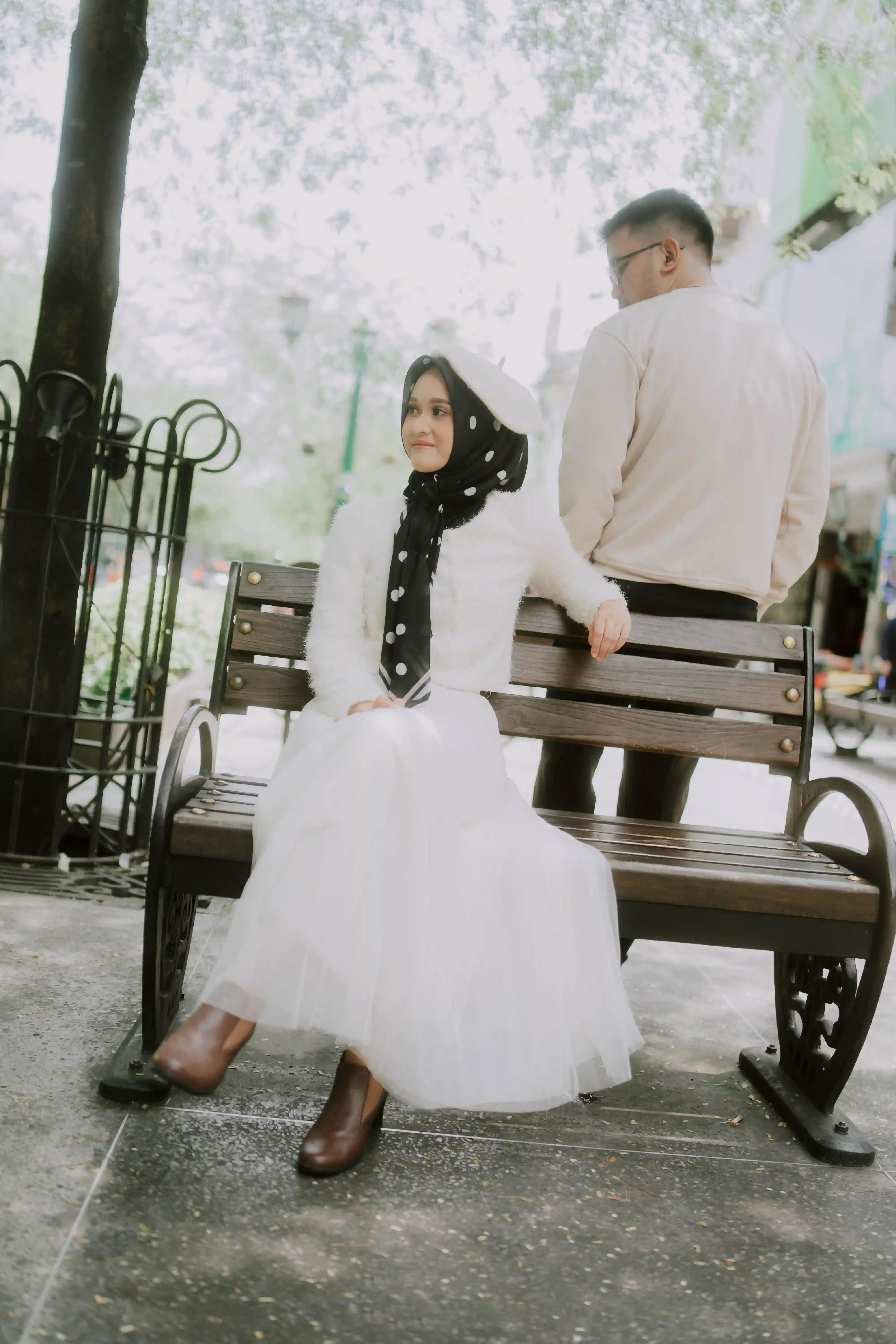 Tutu Skirt - Long - Beige - 3