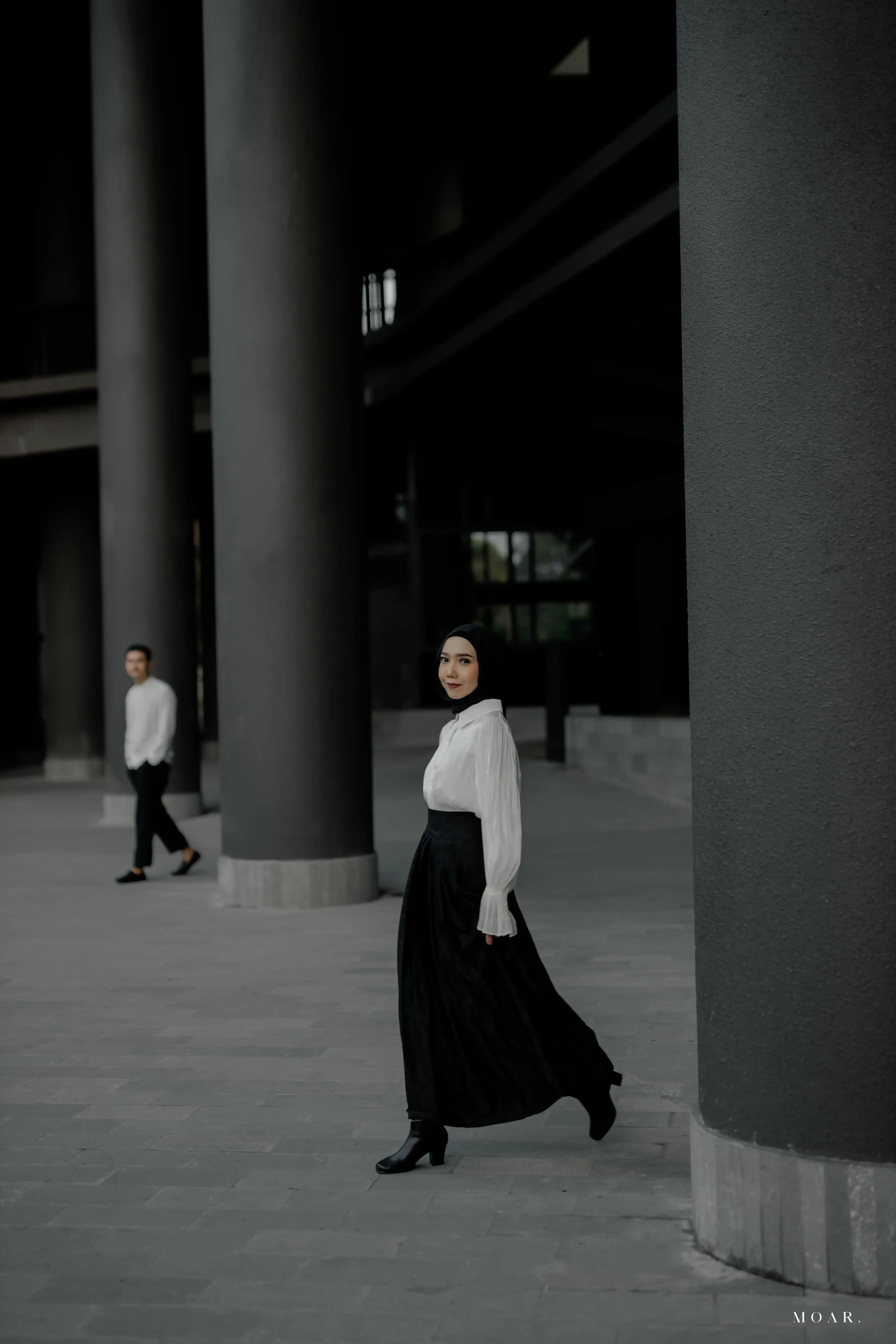 Skirt - Classic Flare Long - black - 1