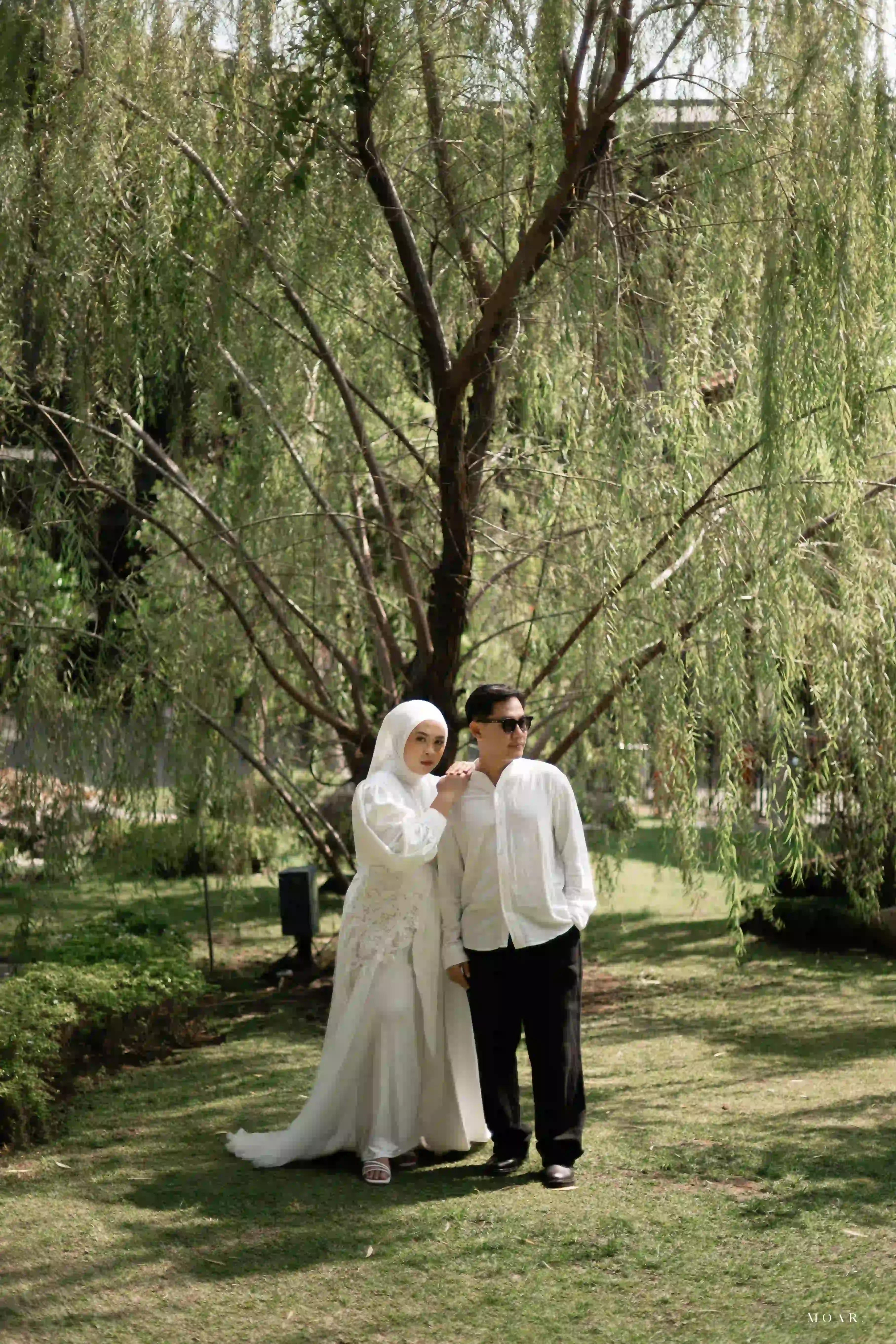Kemeja Panjang Band Colar Long - Jeagem - White - putih - 6