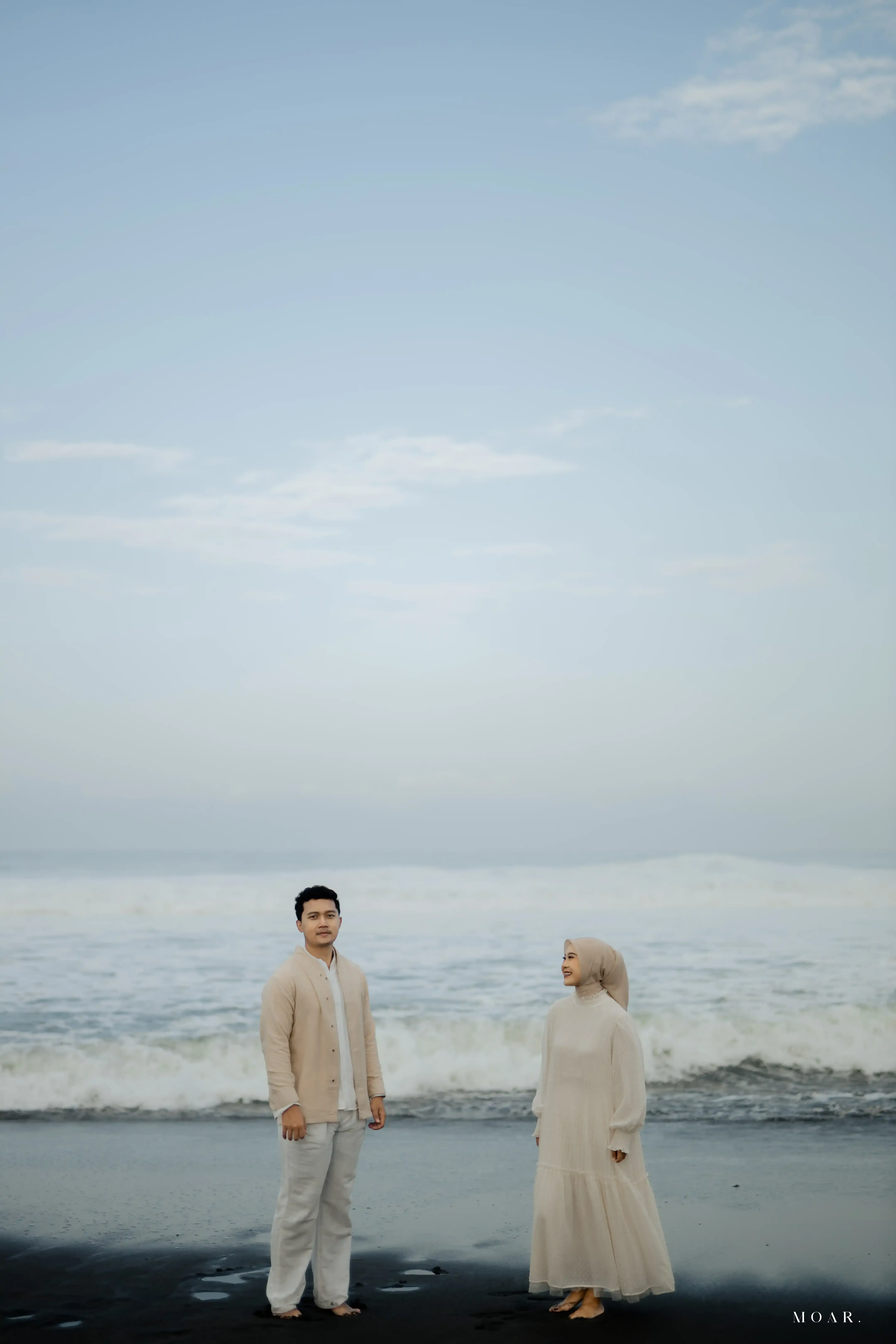 Outer Casual Classic - Wrap - Cream - Coklat muda - 4