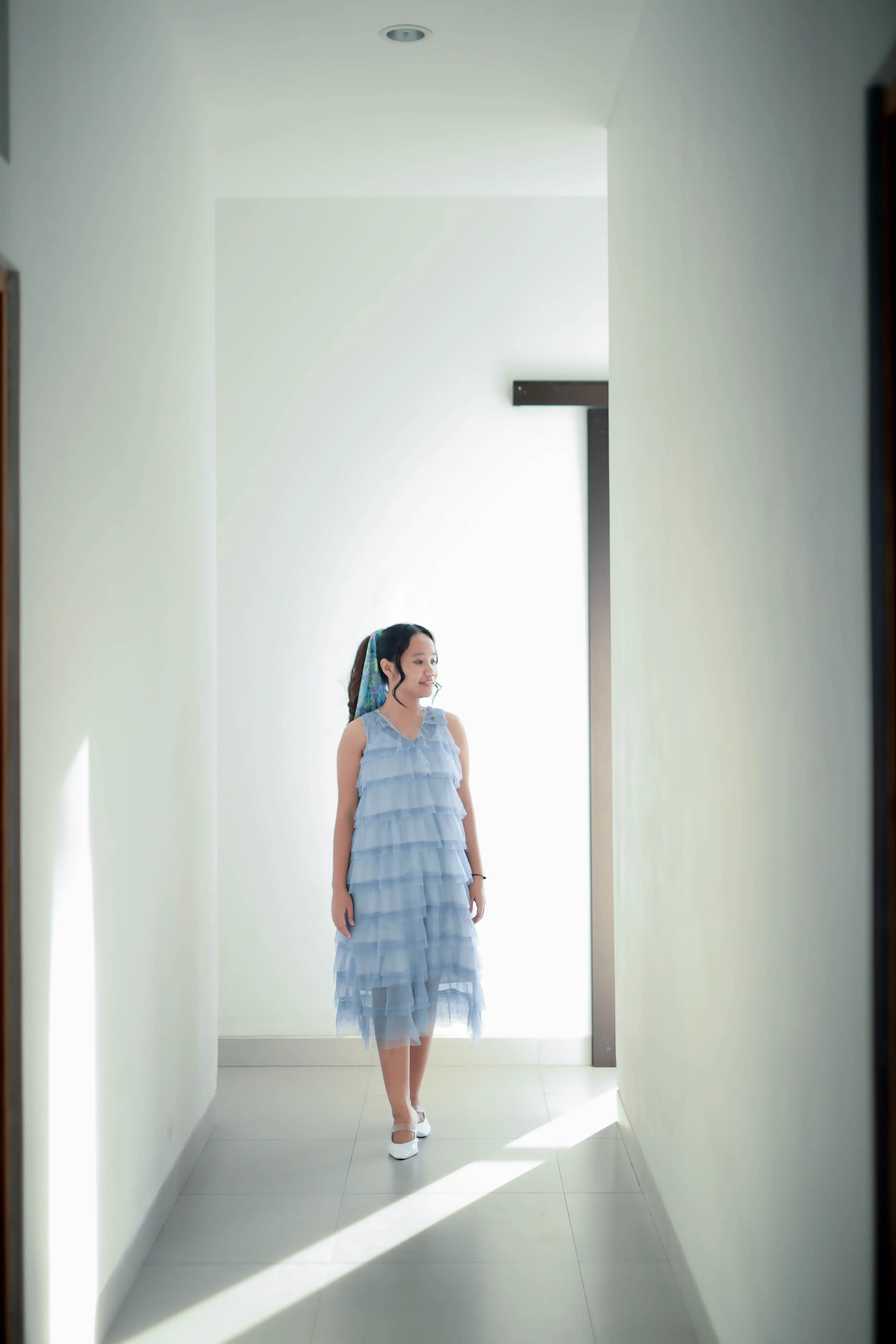 Casual Midi dress - blue 2 - Tutu Tulle - 3