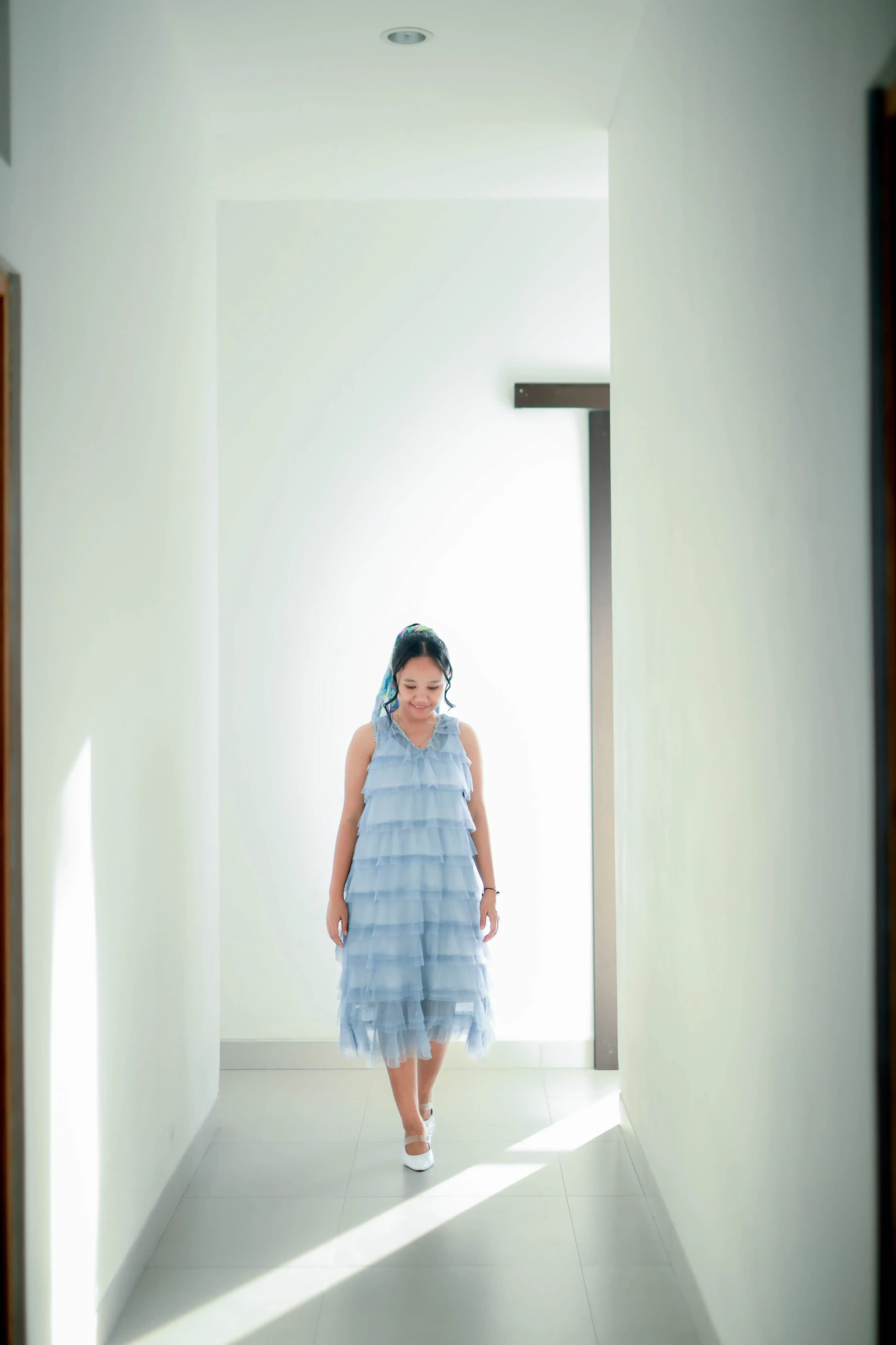 Casual Midi dress - blue 2 - Tutu Tulle - 1