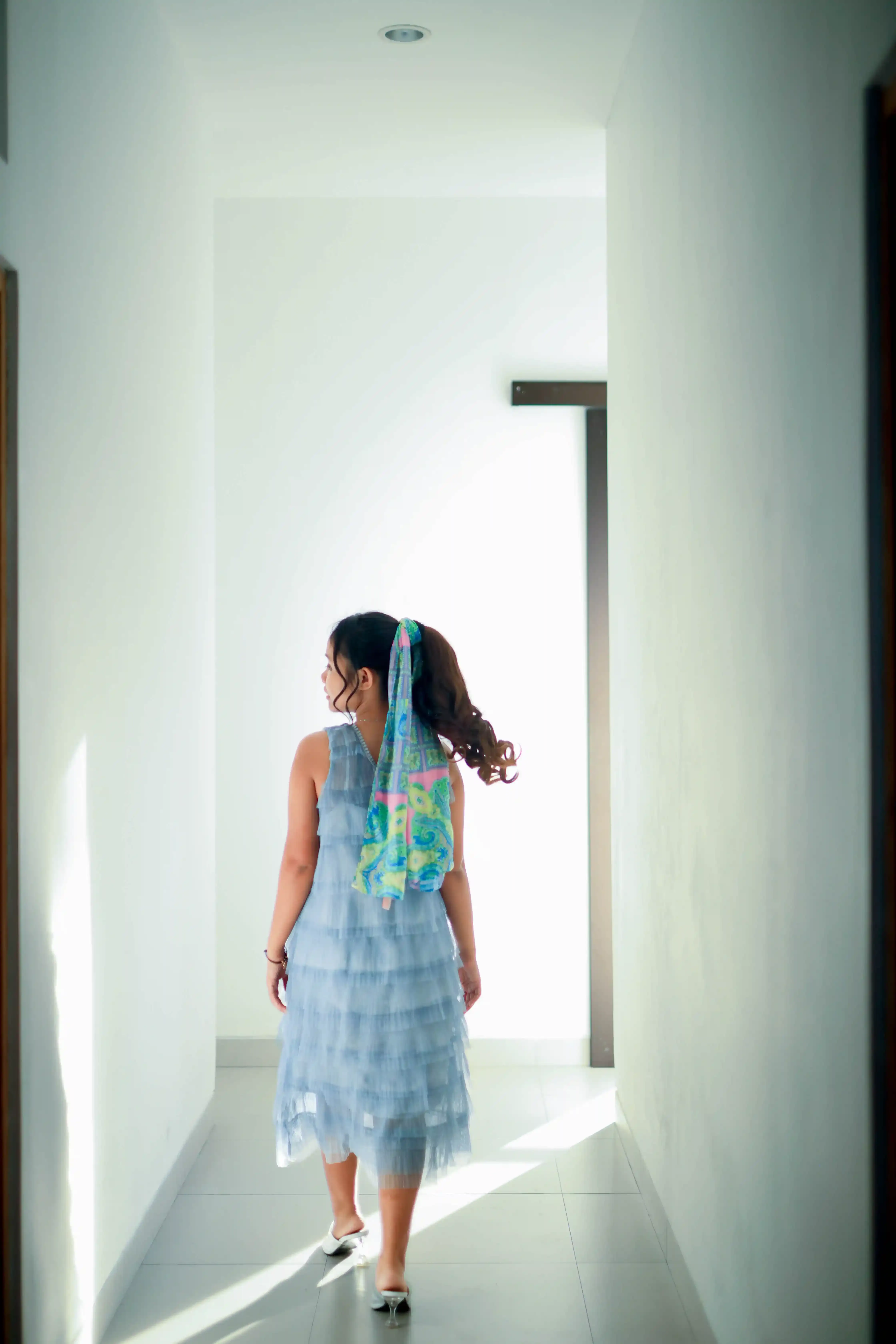 Casual Midi dress - blue 2 - Tutu Tulle - 2