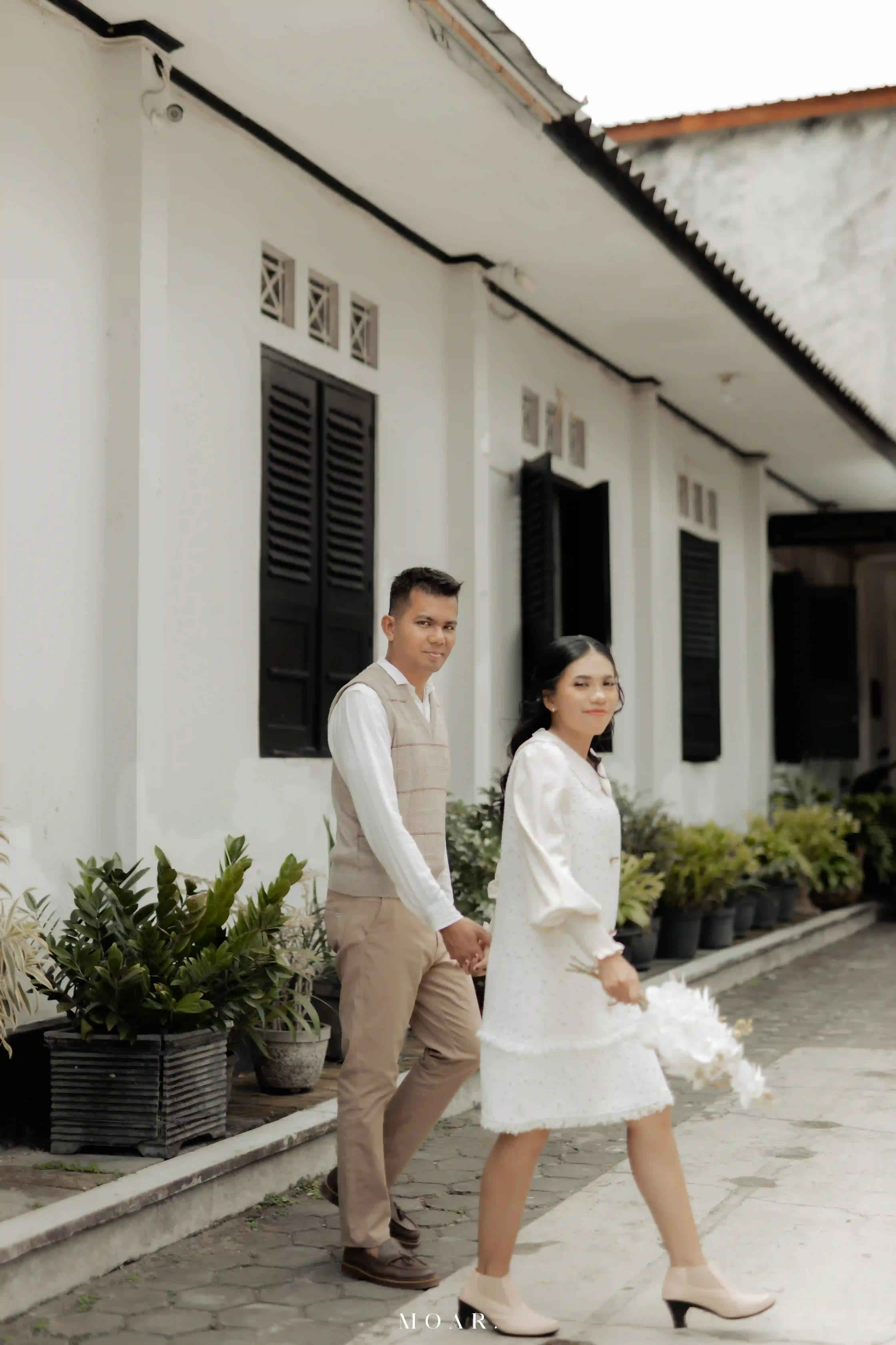 Casual Midi dress - white - Ani - 9