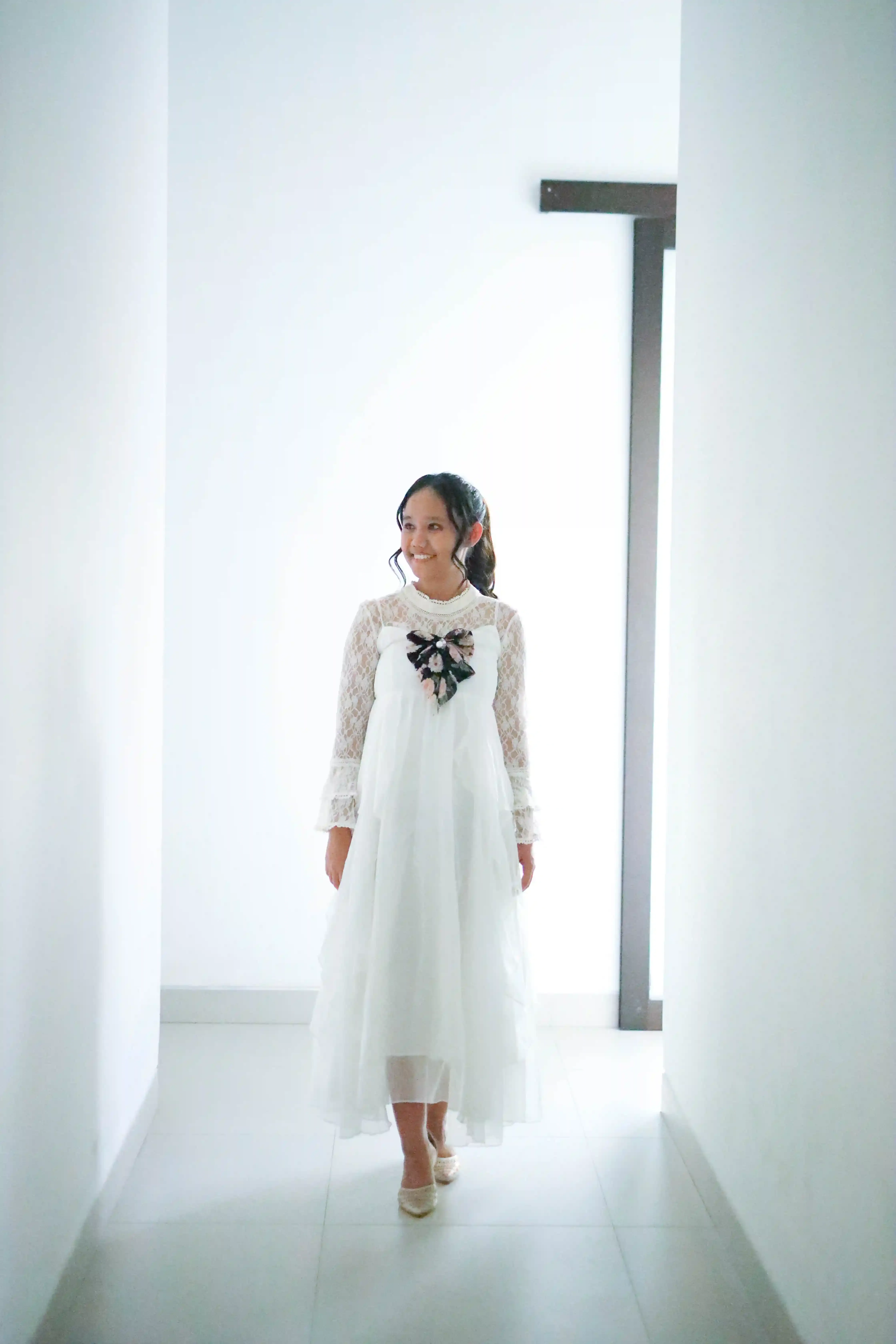 Casual Midi dress - white - Ara - 2